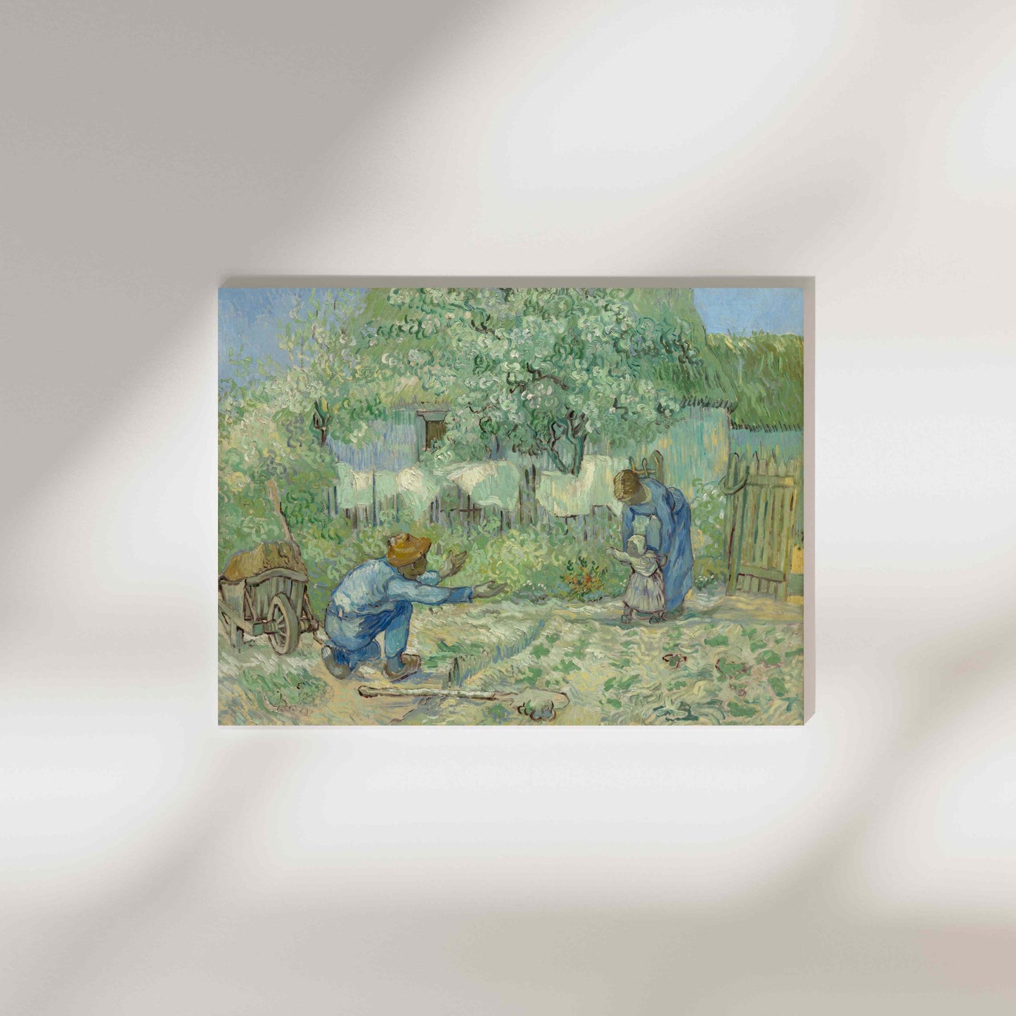 First Steps, after Millet - Vincent van Gogh 1890