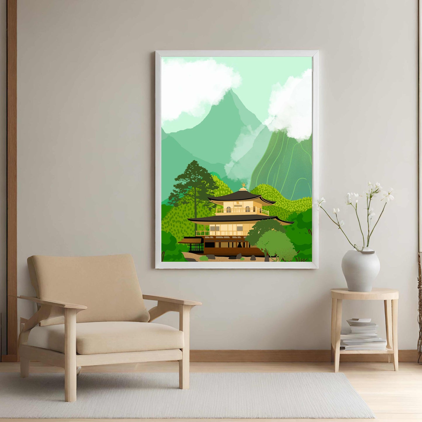 Serene Splendor: Japanese Temple