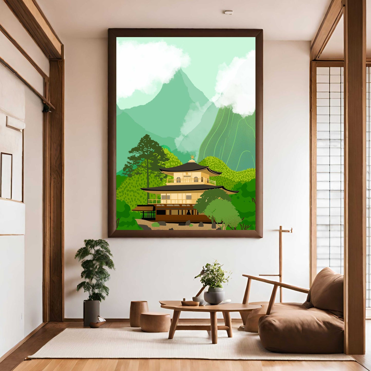 Serene Splendor: Japanese Temple