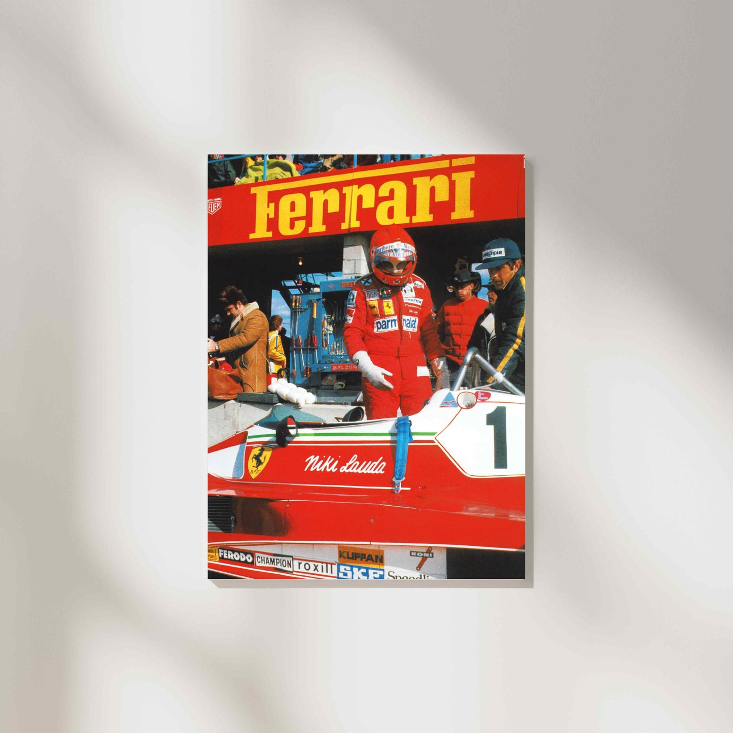 Niki Lauda 1 - Ferrari - Retro