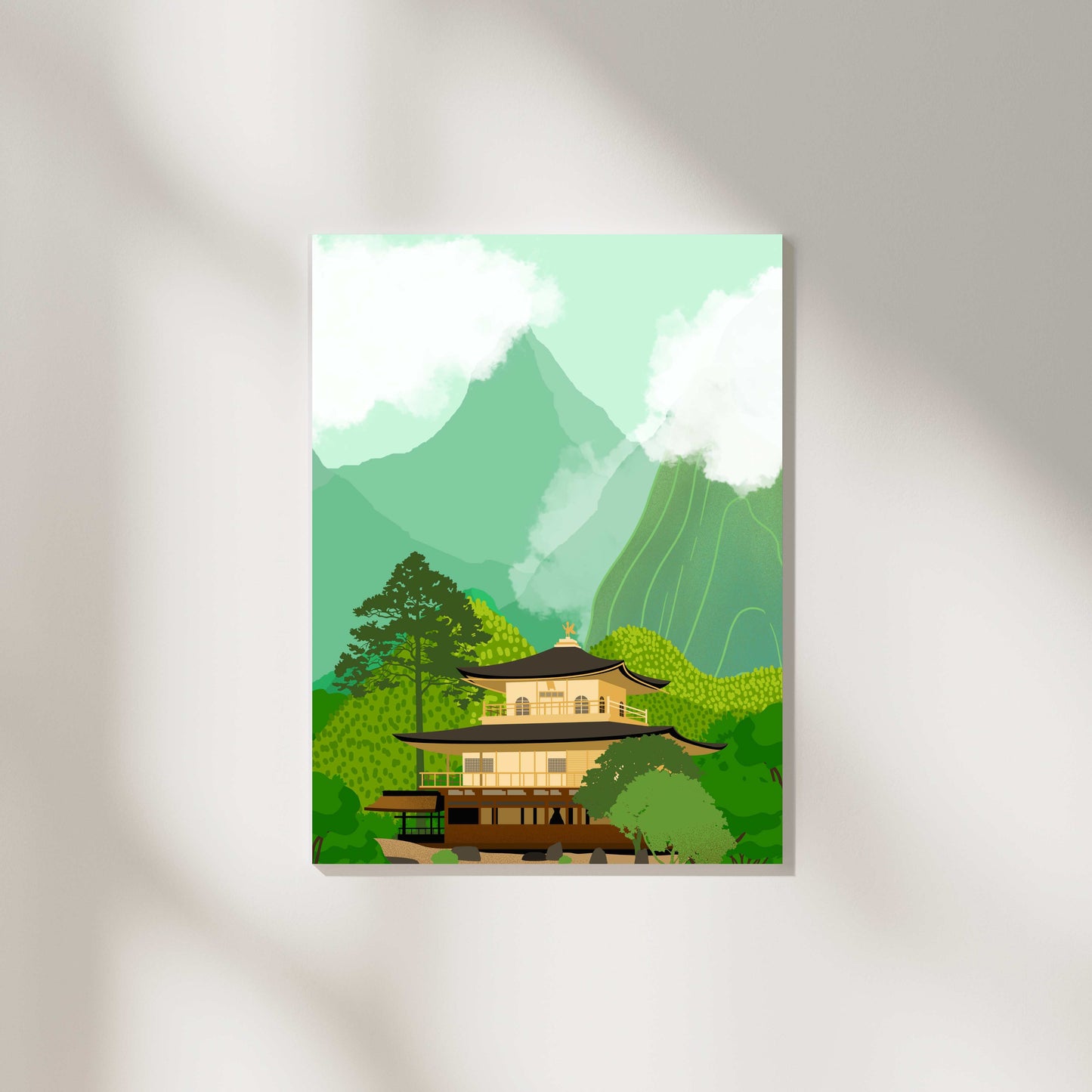 Serene Splendor: Japanese Temple