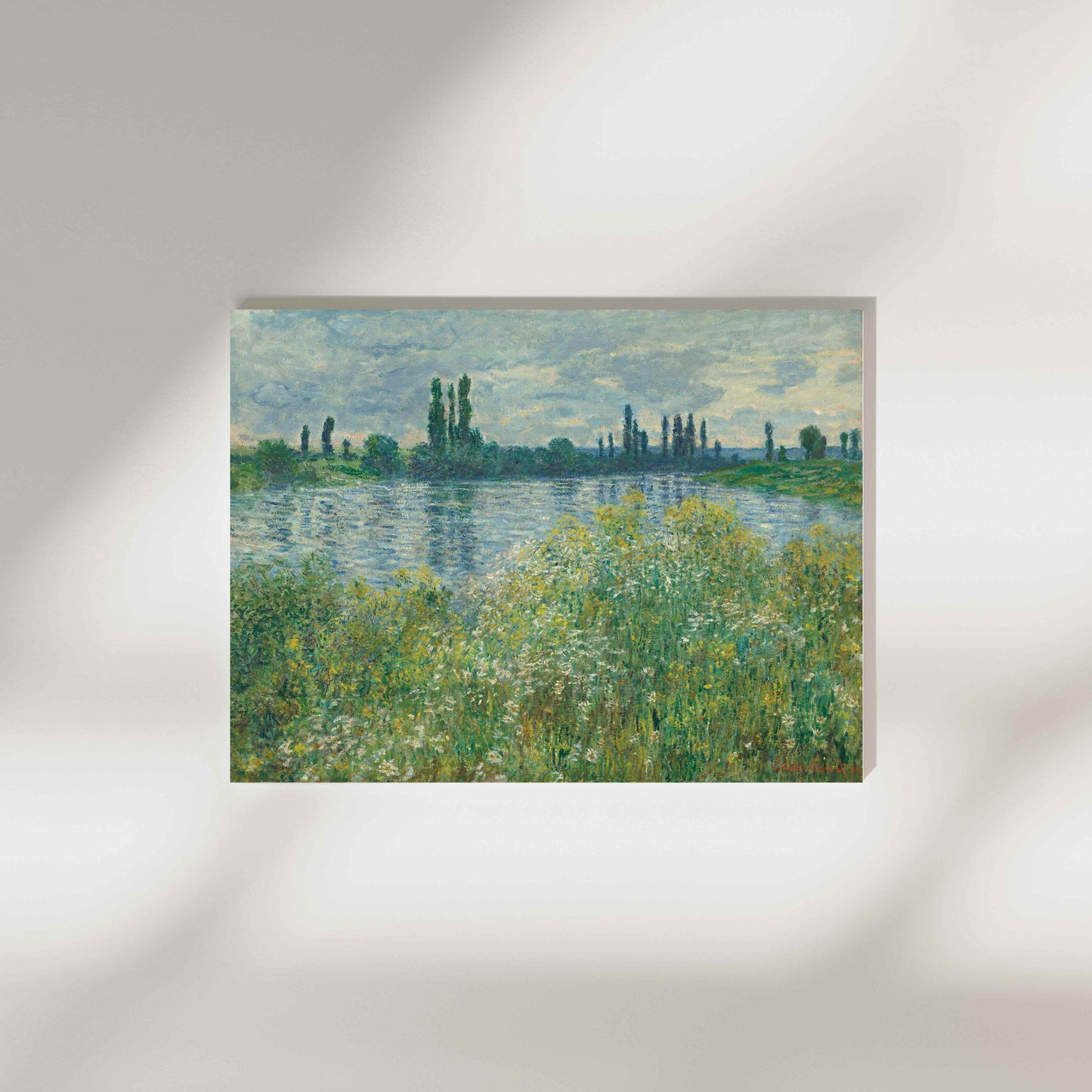 Banks of the Seine, Vétheuil - Claude Monet 1880