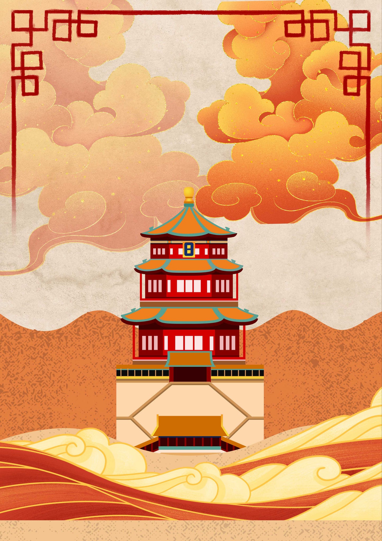 Elegant Temples: Traditional Japanese Artistry
