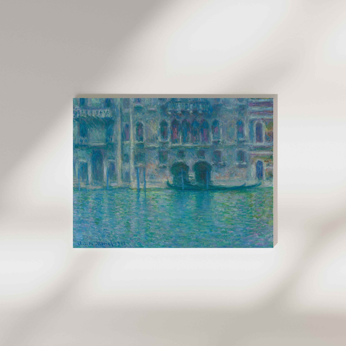 Palazzo da Mula, Venice - Claude Monet 1908