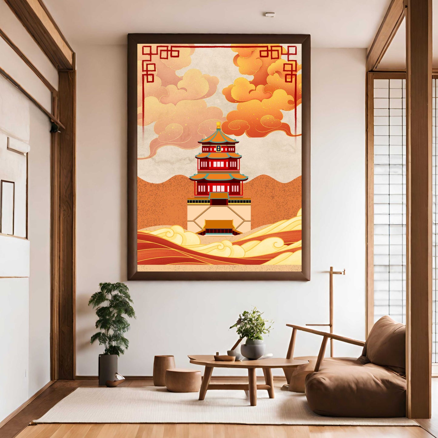 Elegant Temples: Traditional Japanese Artistry