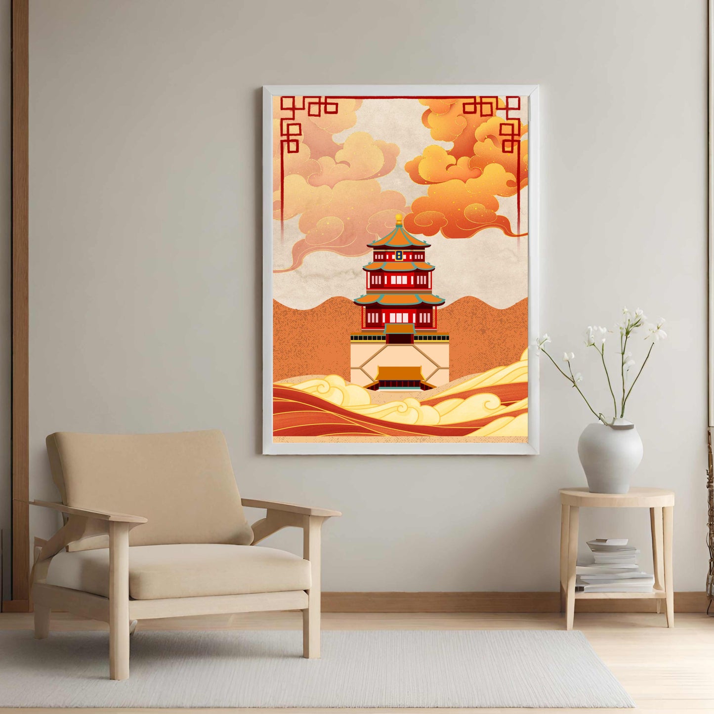 Elegant Temples: Traditional Japanese Artistry