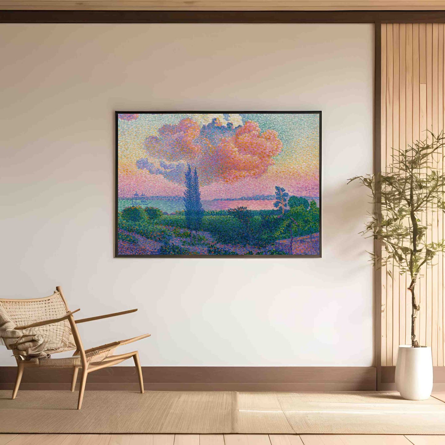 The Pink Cloud - Henri-Edmond Cross 1896