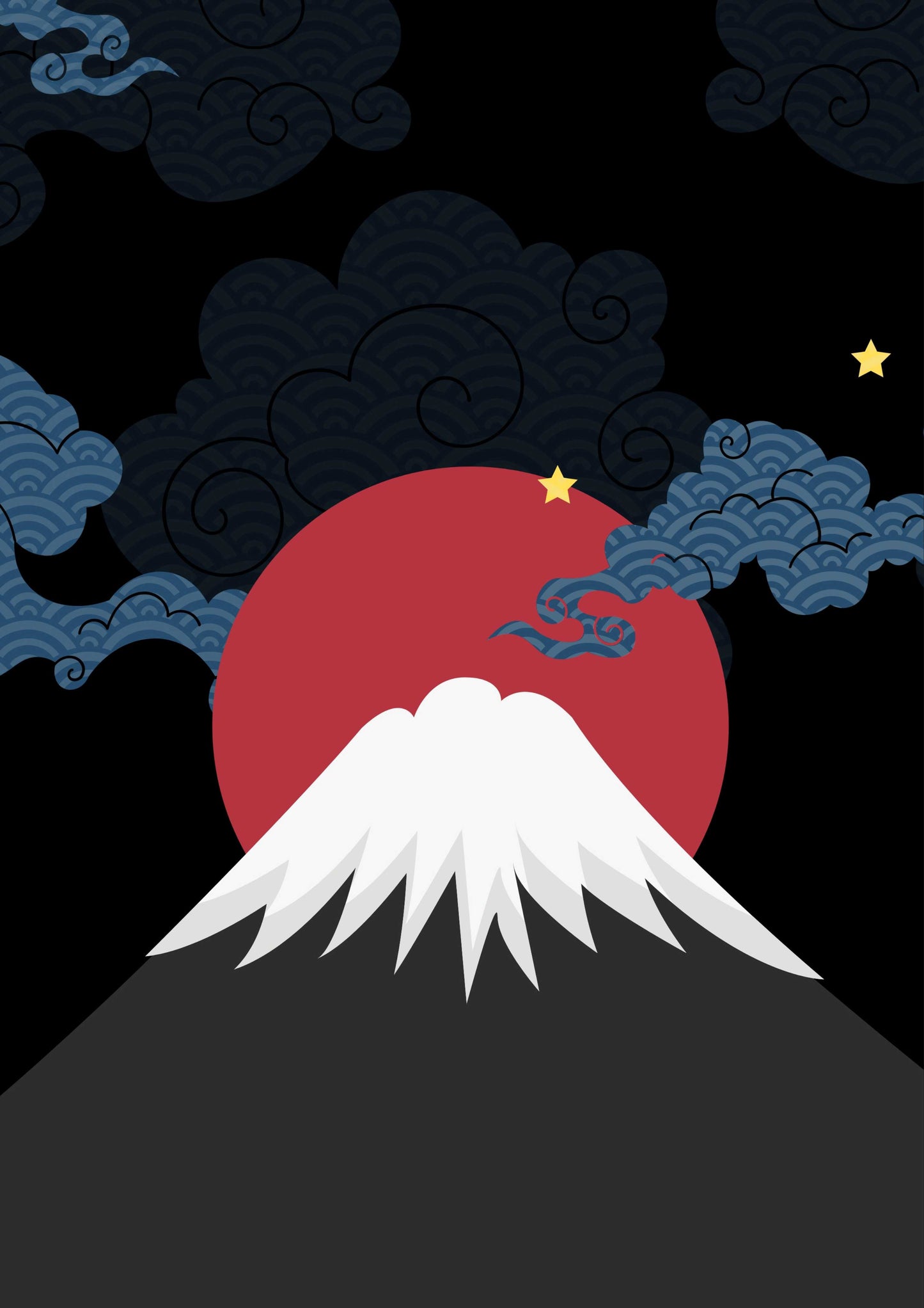 Mt. Fuji Majesty: Illustrated Serenity