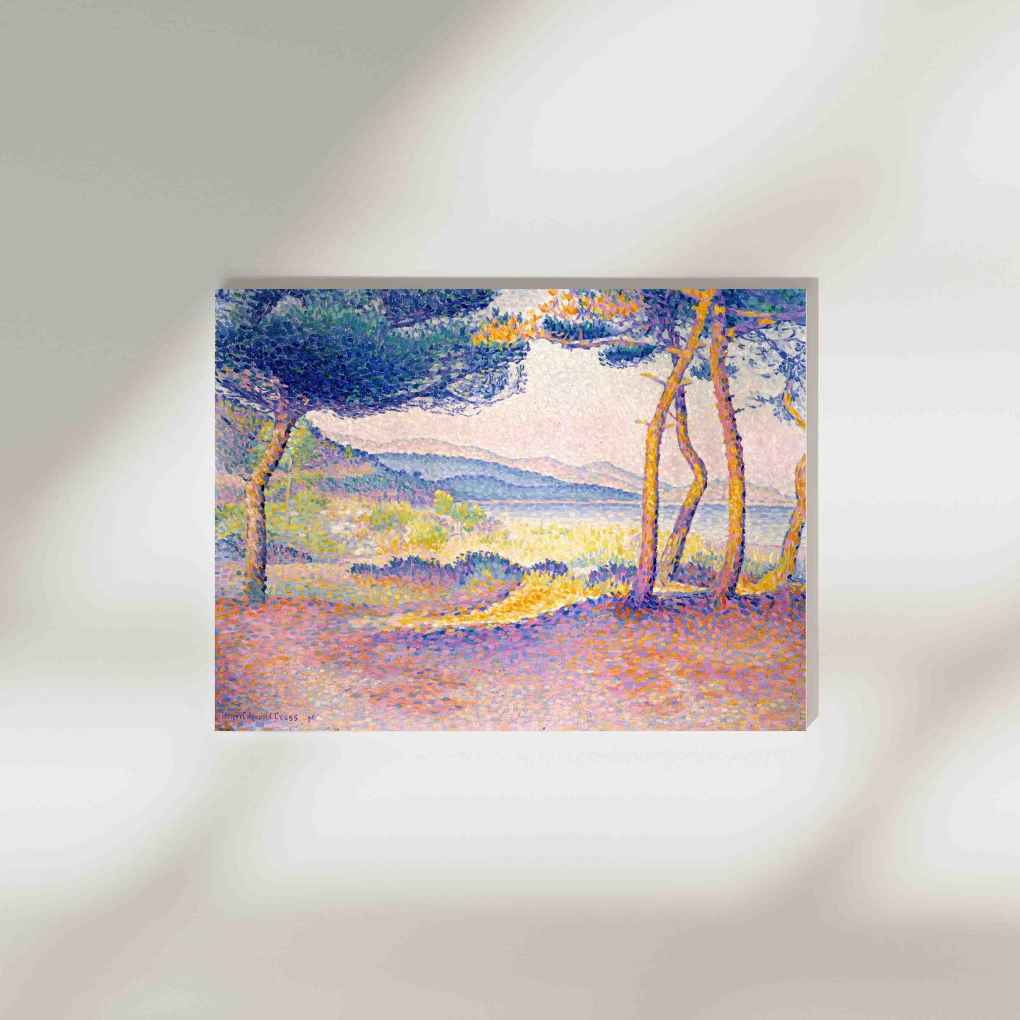Pines Along the Shore - Henri-Edmond Cross 1896