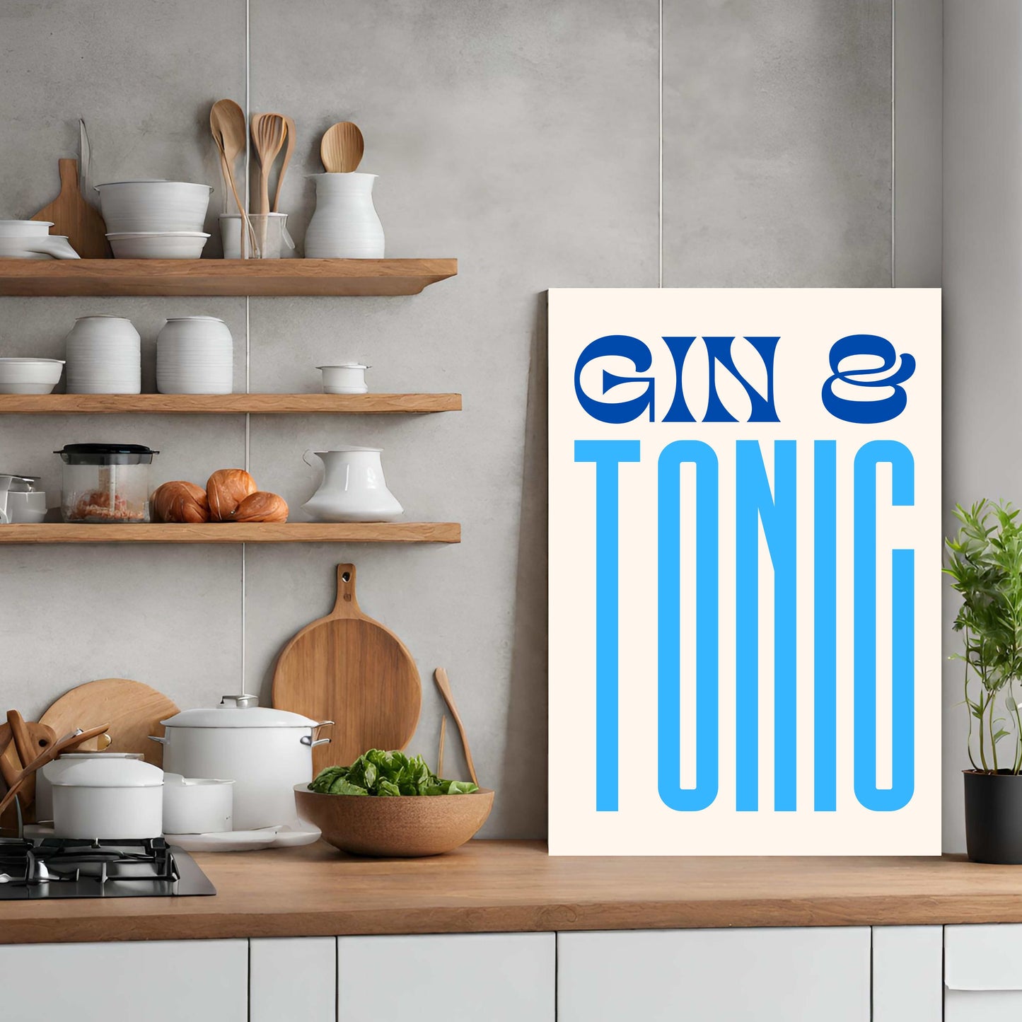 Gin & Tonic - Blue