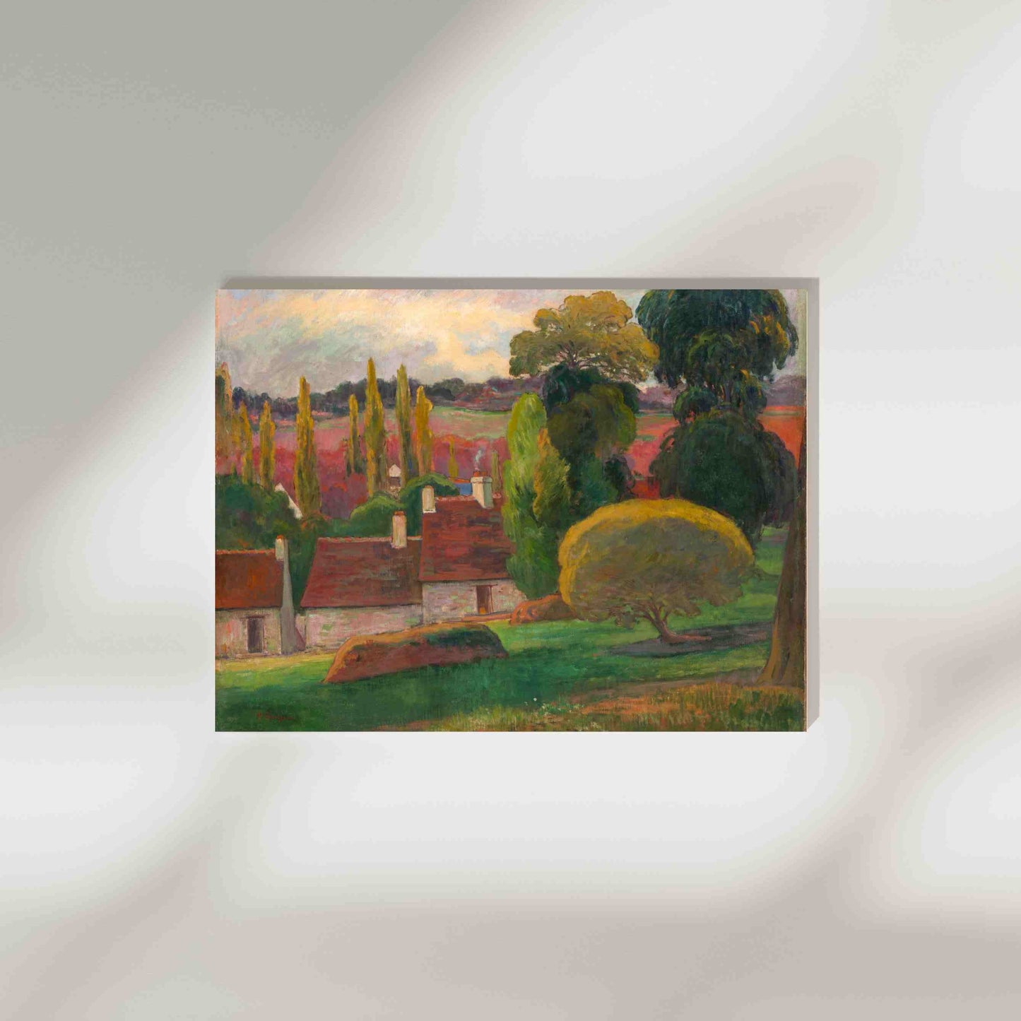 A Farm in Brittany - Paul Gauguin ca. 1894