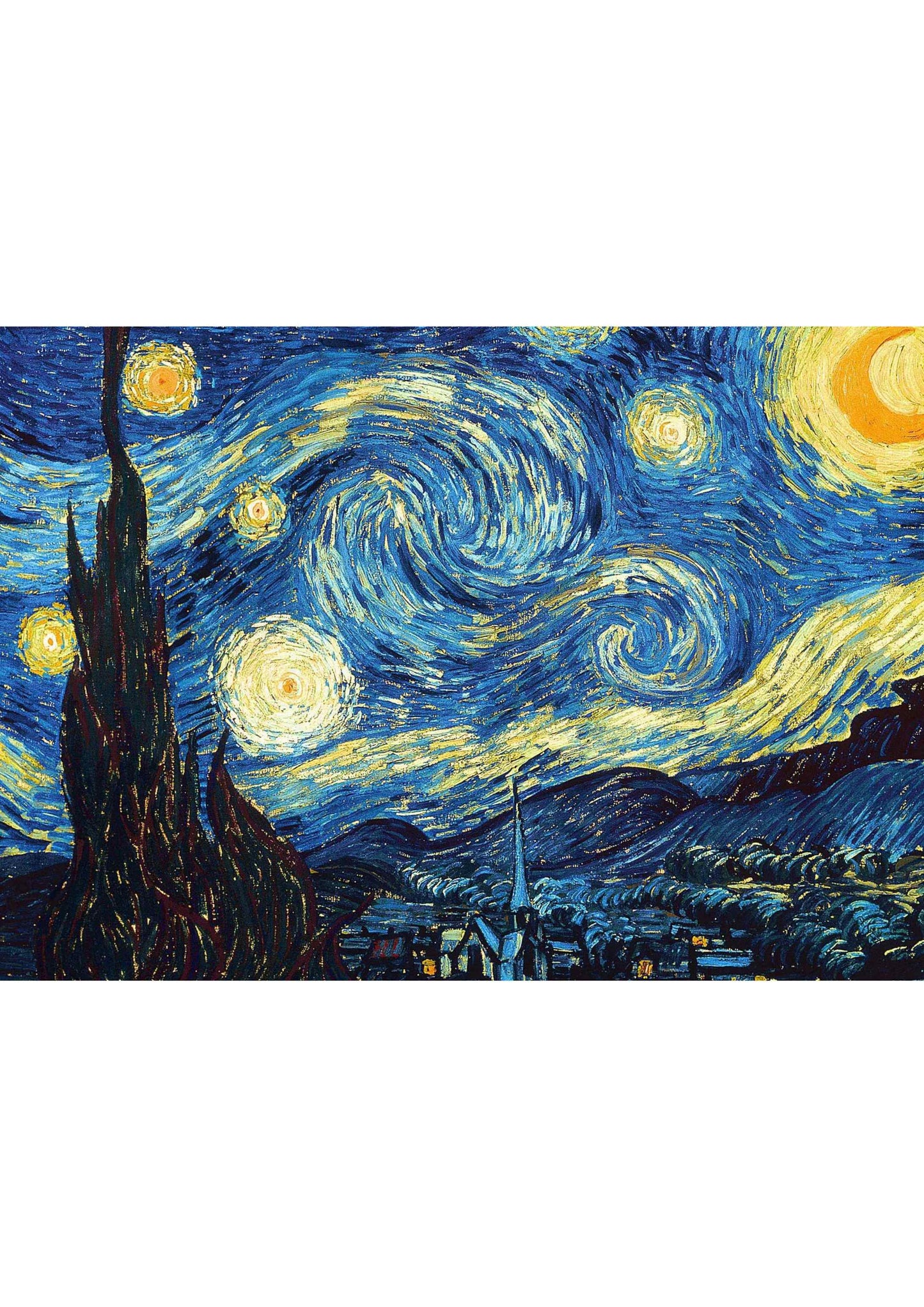 The Starry Night - Vincent van Gogh 1889
