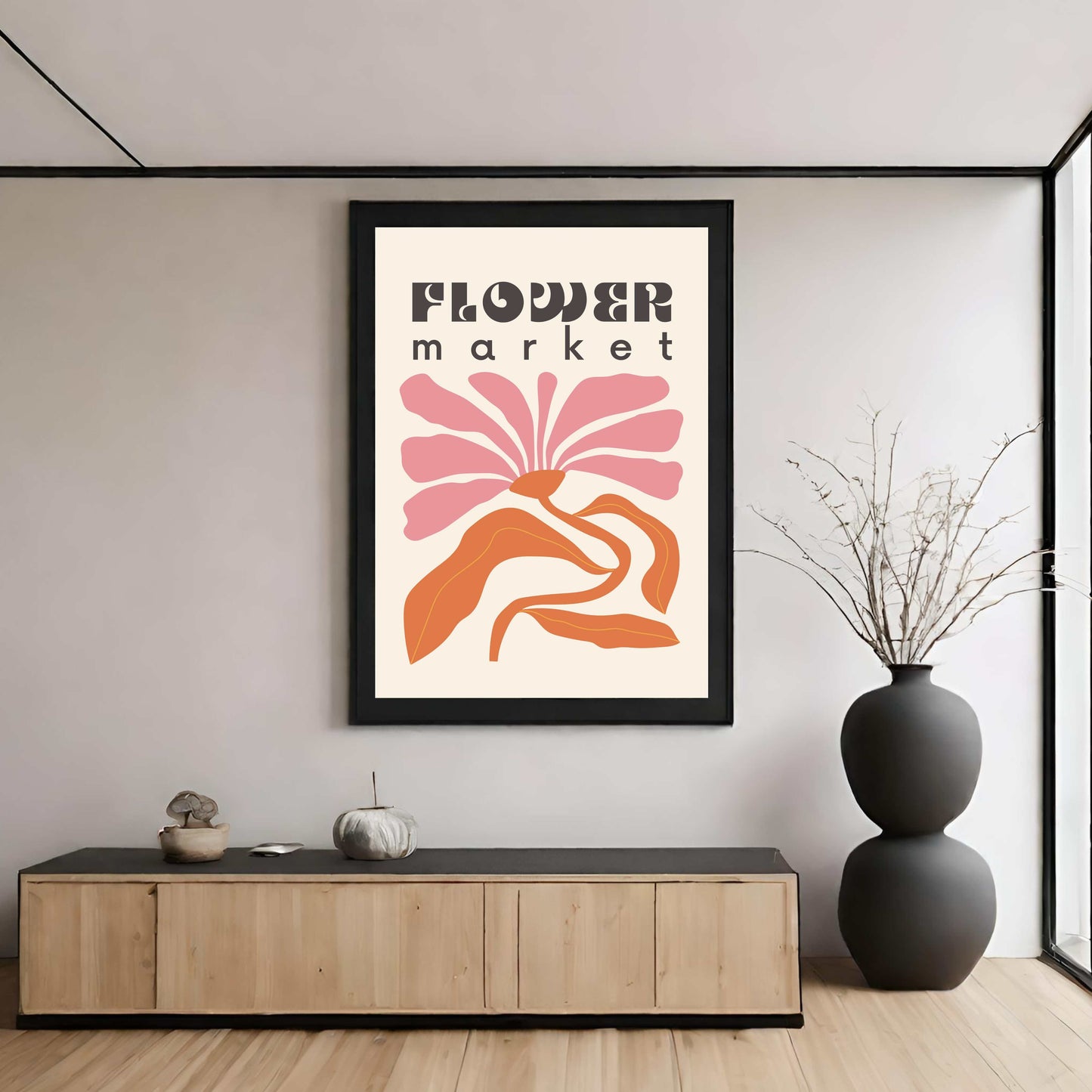 Flower Market - Pink