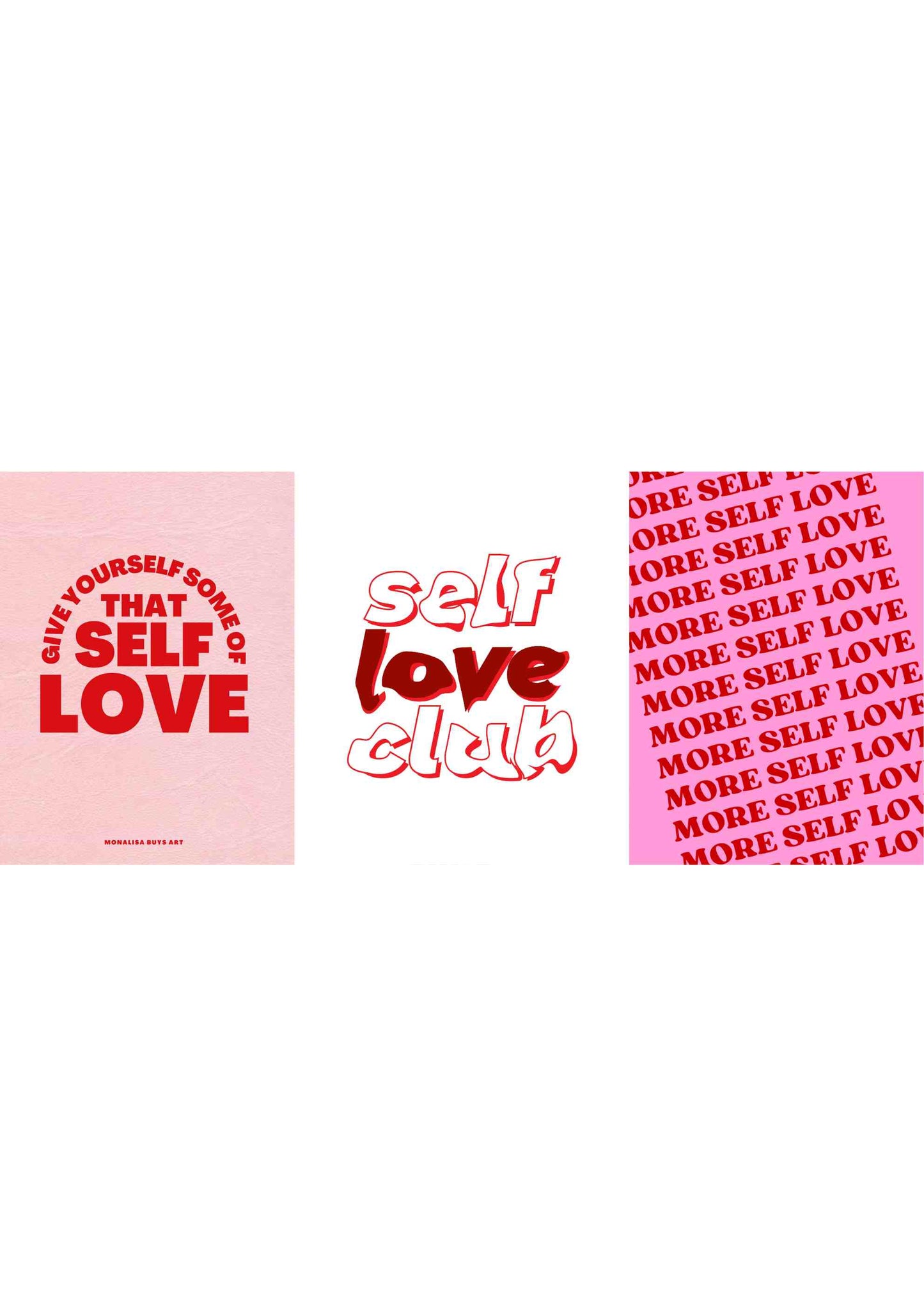 Self Love - Set Of 3