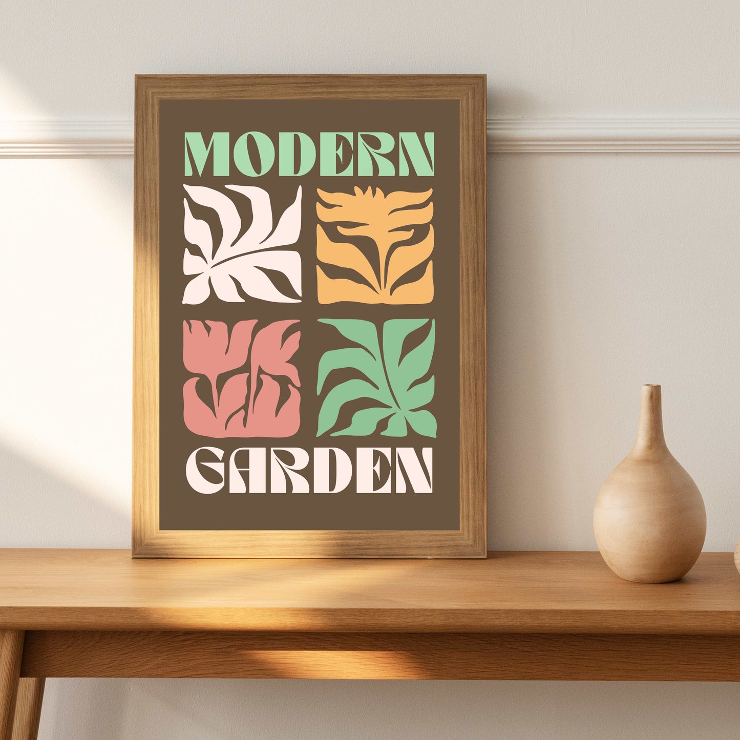 Modern Garden - Brown