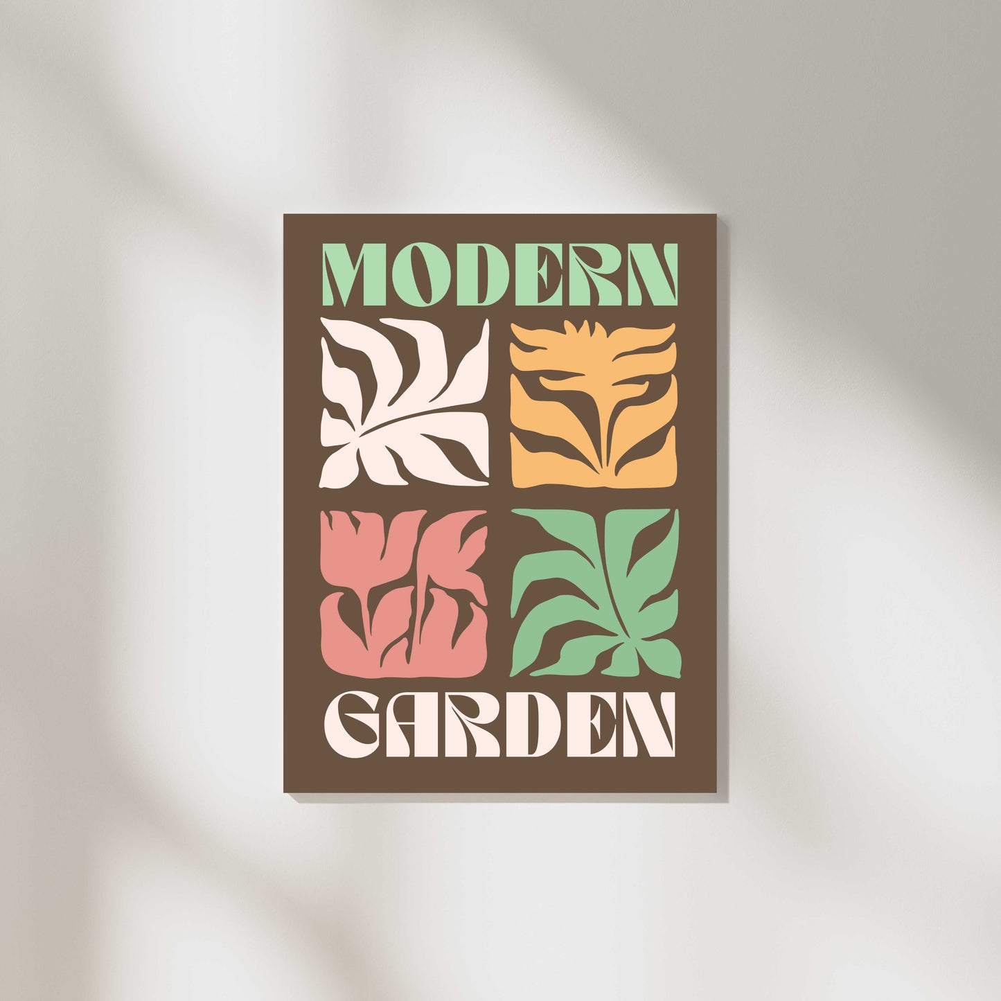 Modern Garden - Brown