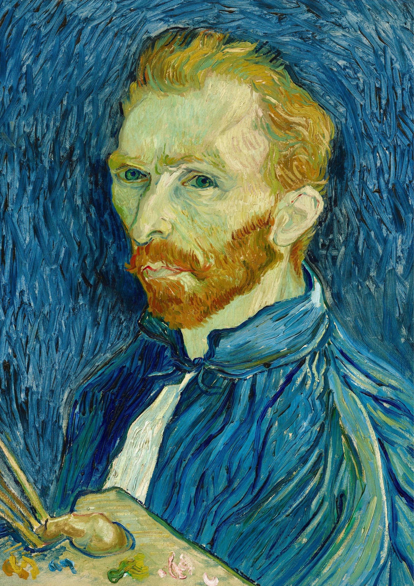 Self-Portrait - Vincent van Gogh 1889