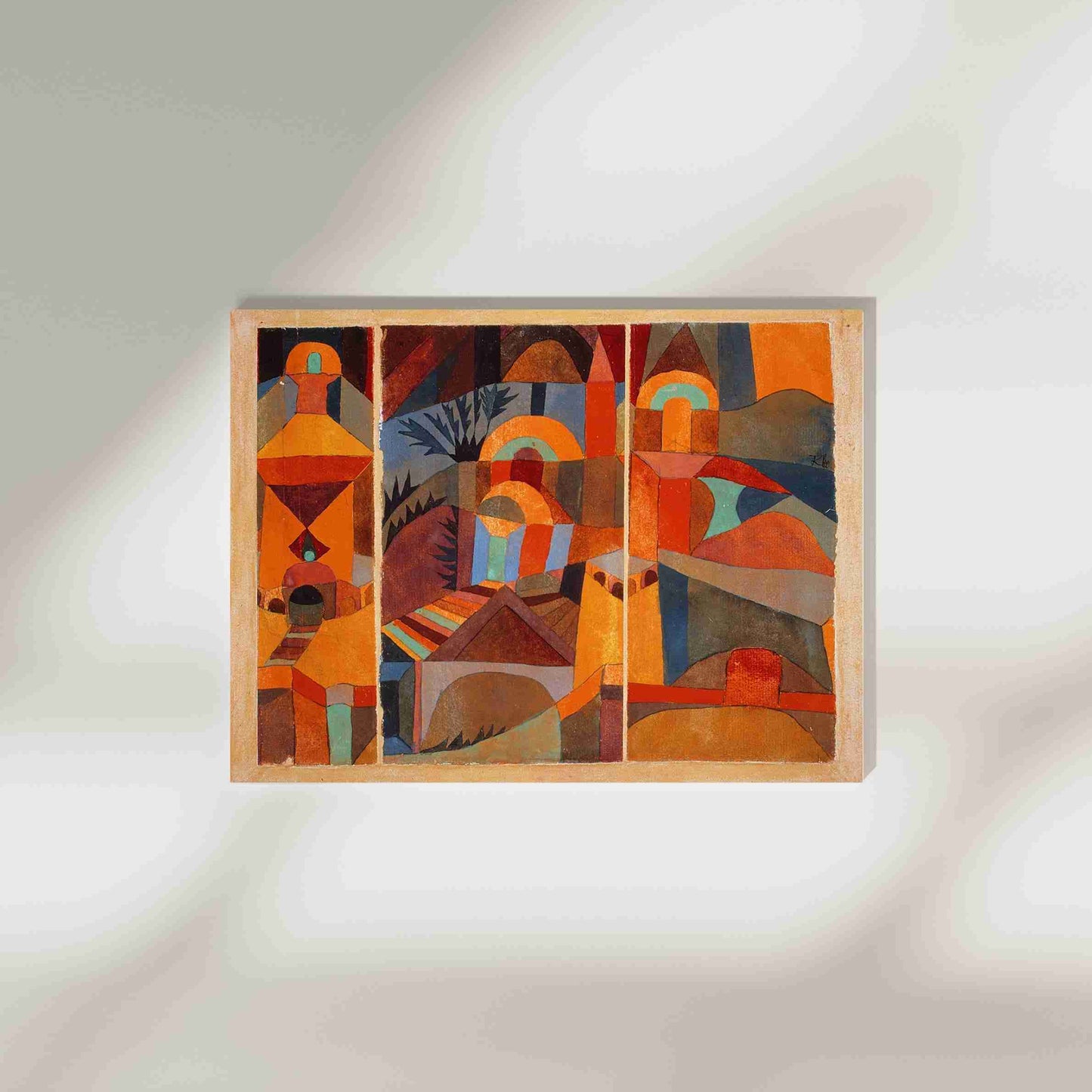 Temple Gardens - Paul Klee 1920