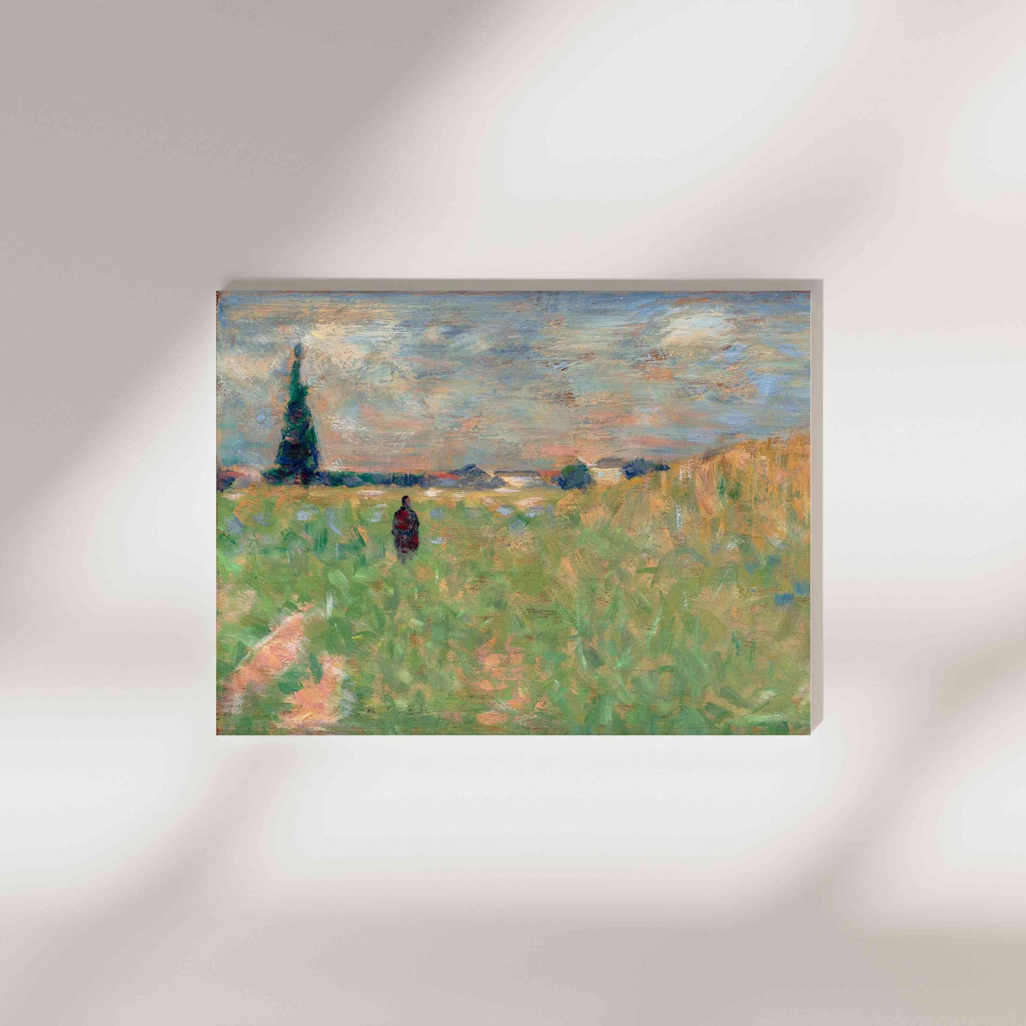 A Summer Landscape - Georges Seurat 1883