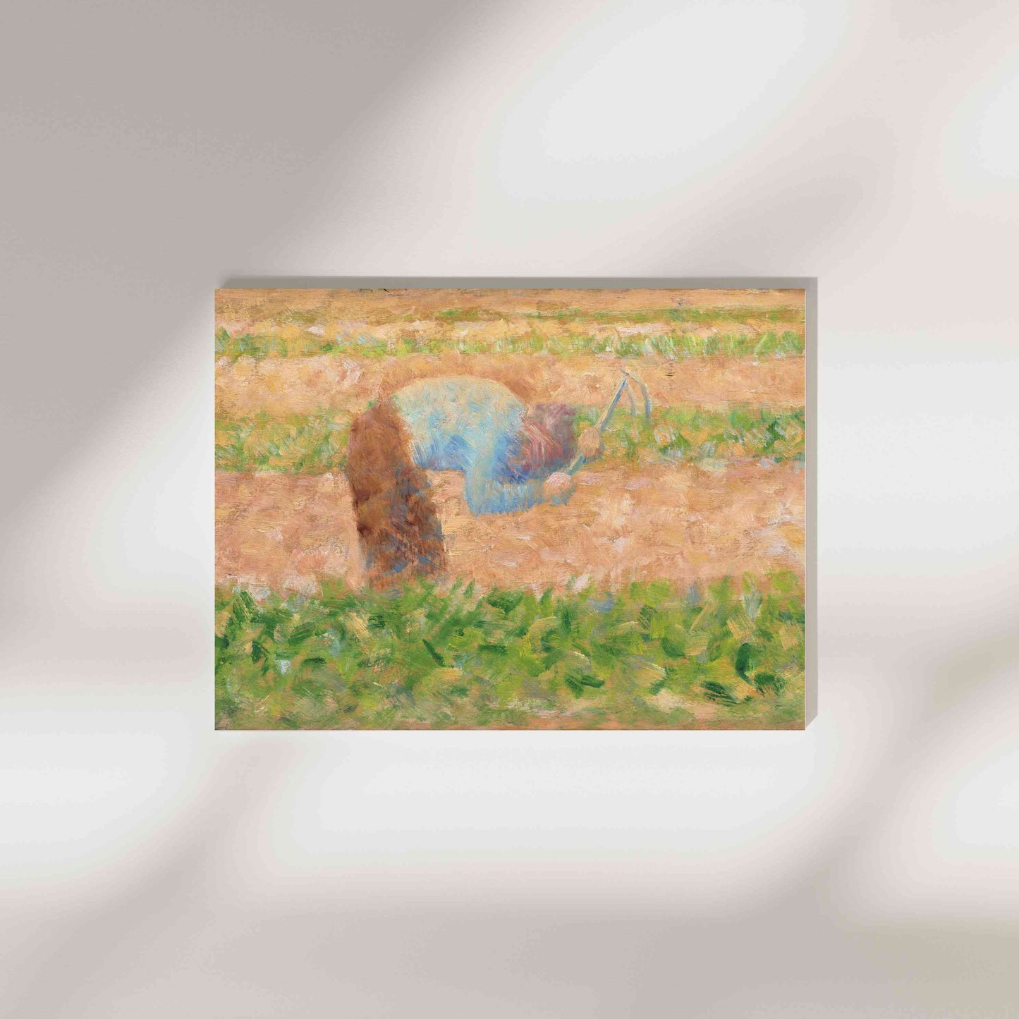 Man with a Hoe - Georges Seurat c. 1882
