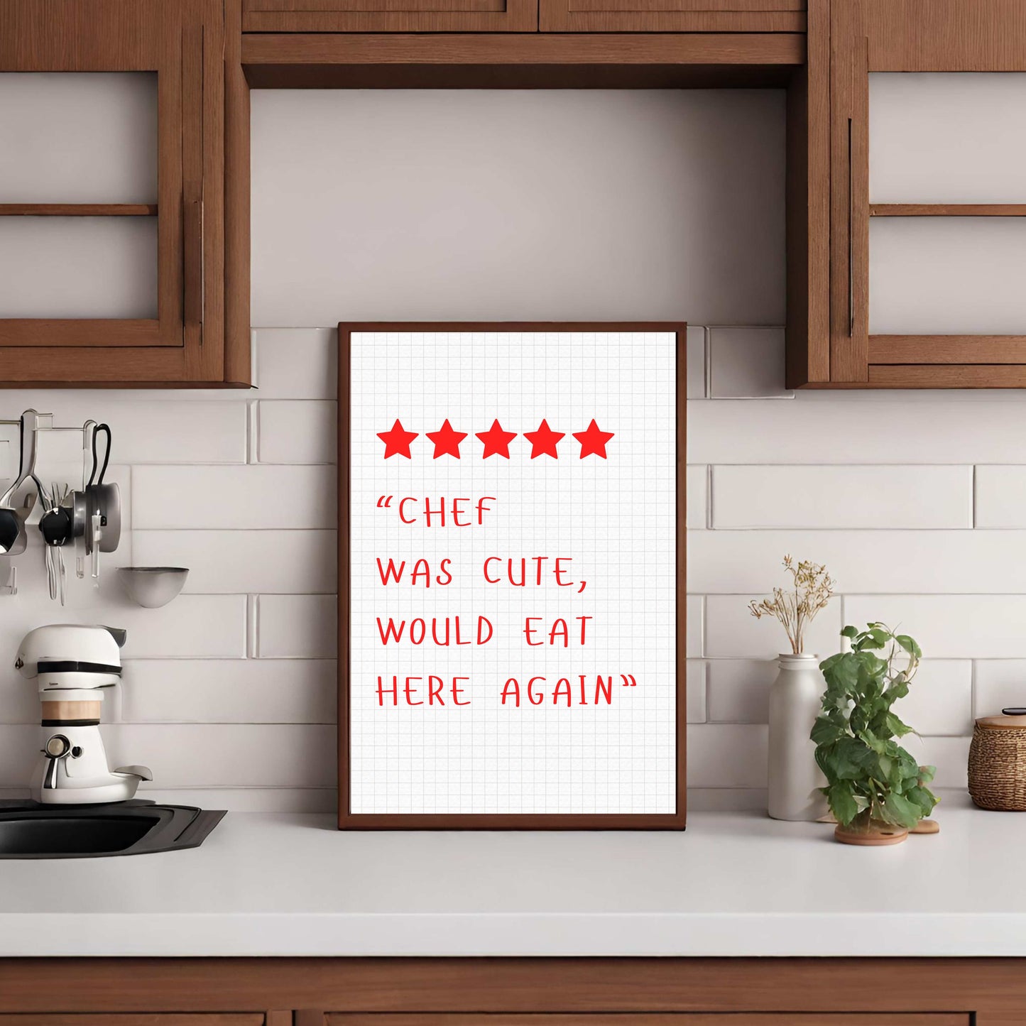 Chef Was Cute - Red