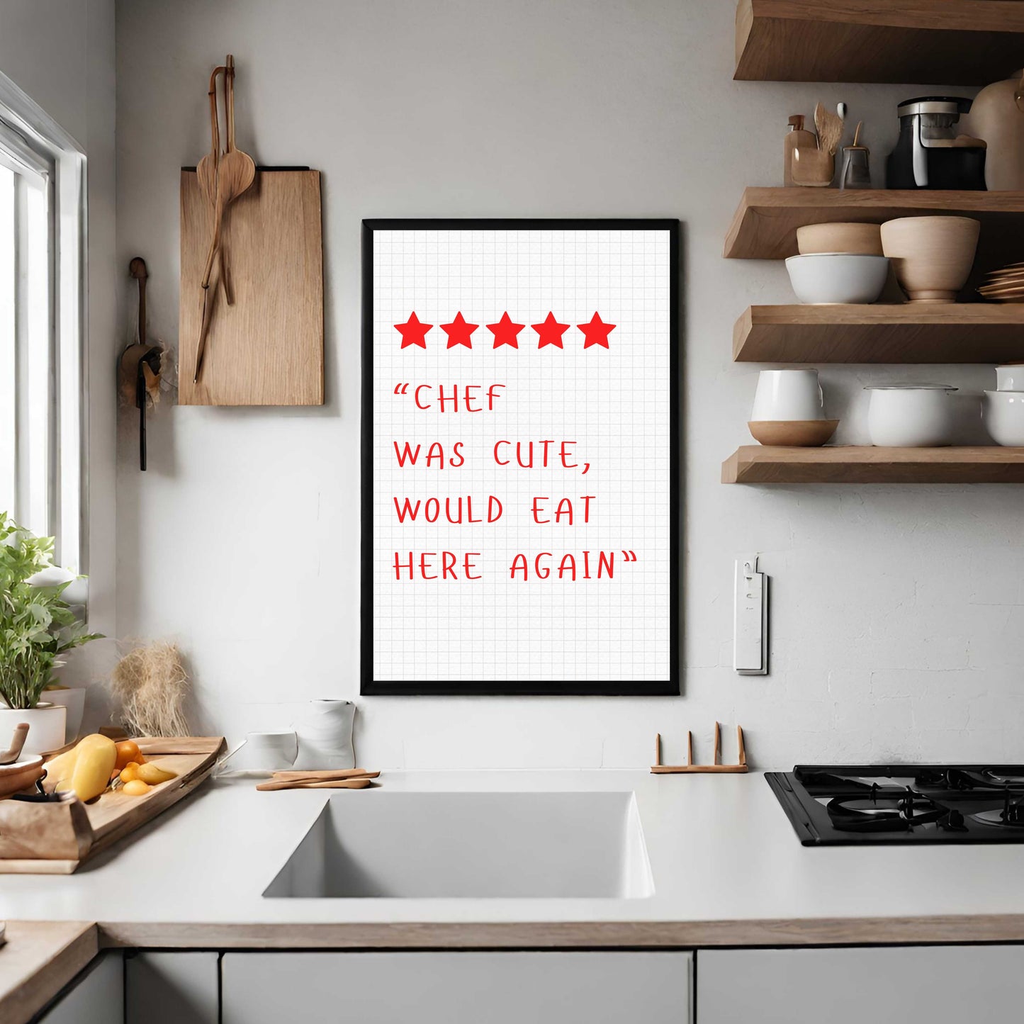 Chef Was Cute - Red