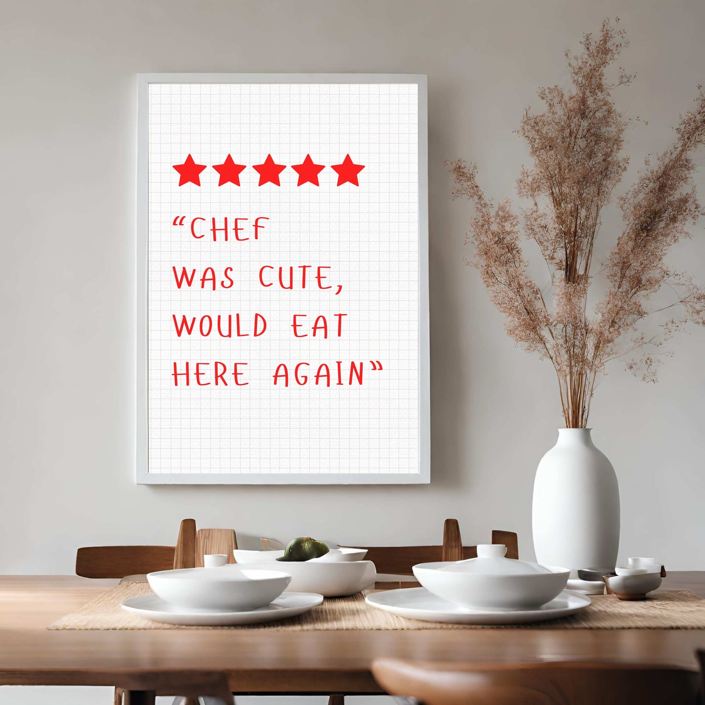 Chef Was Cute - Red