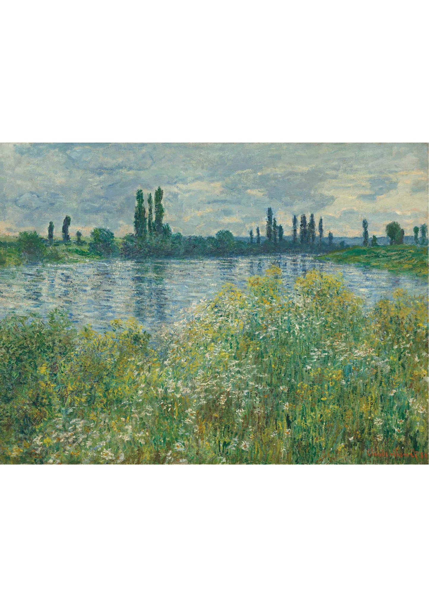 Banks of the Seine, Vétheuil - Claude Monet 1880