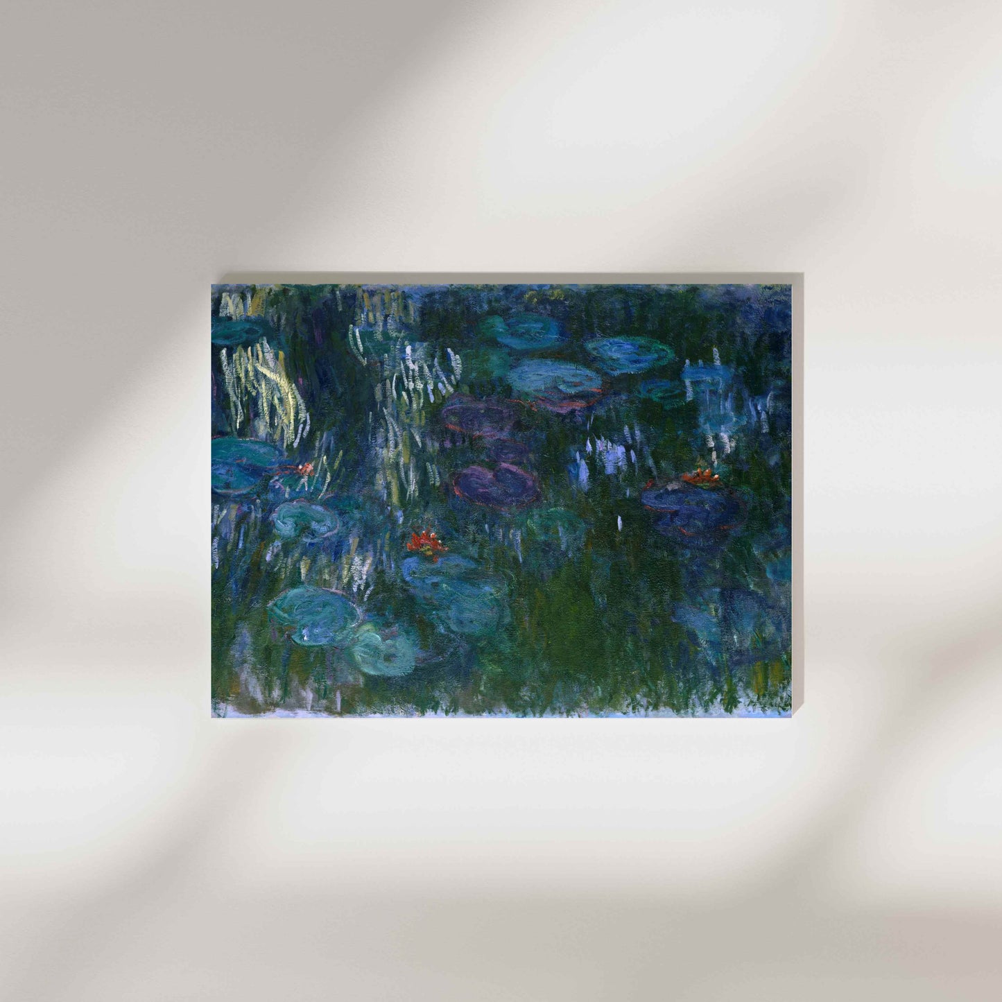 Water-Lilies, Reflection of a Weeping Willow - Claude Monet 1919