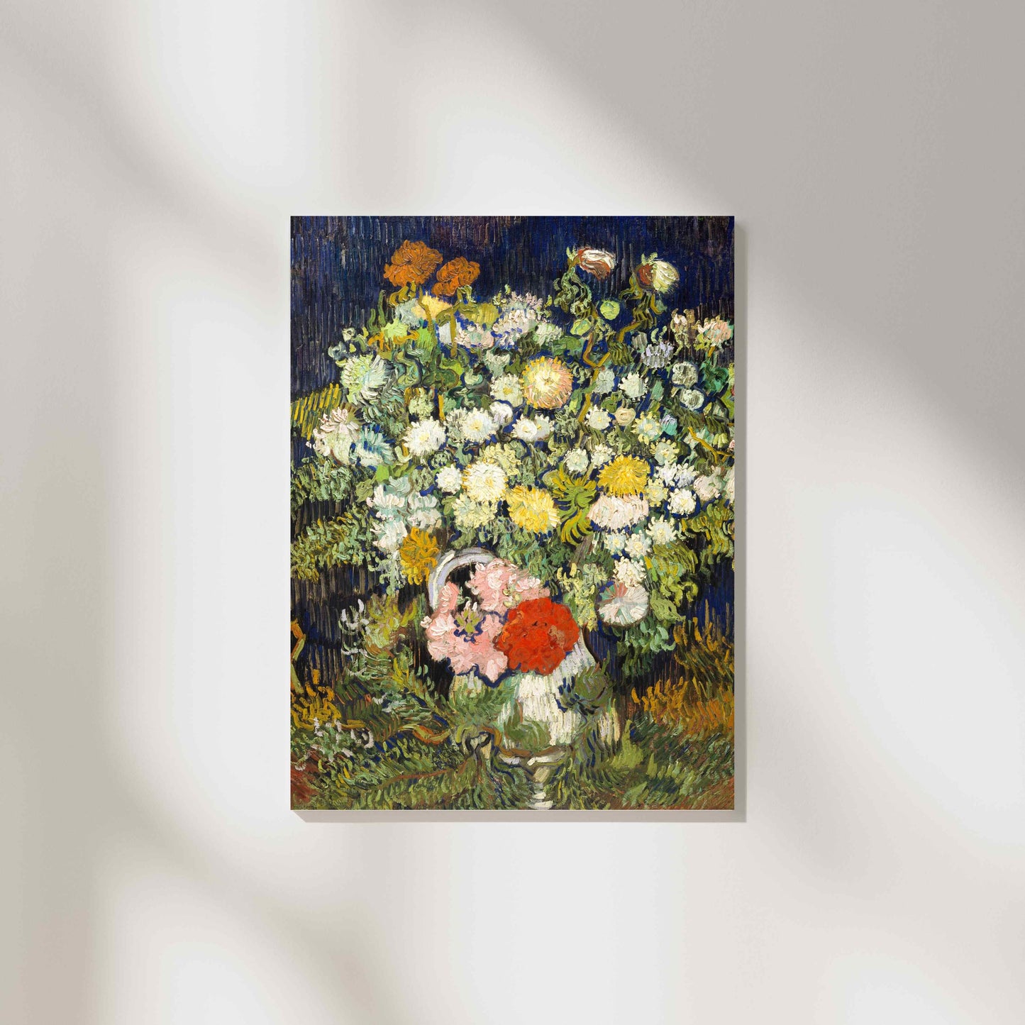 Bouquet of Flowers in a Vase - Vincent van Gogh 1890