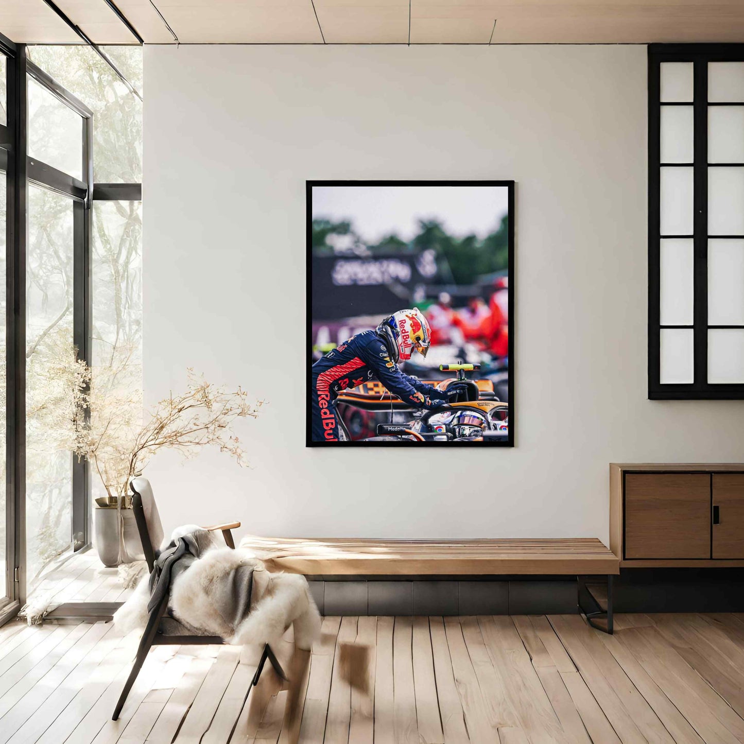Max Verstappen Congratulating Lando Norris: McLaren Chrome Edition, British Grand Prix