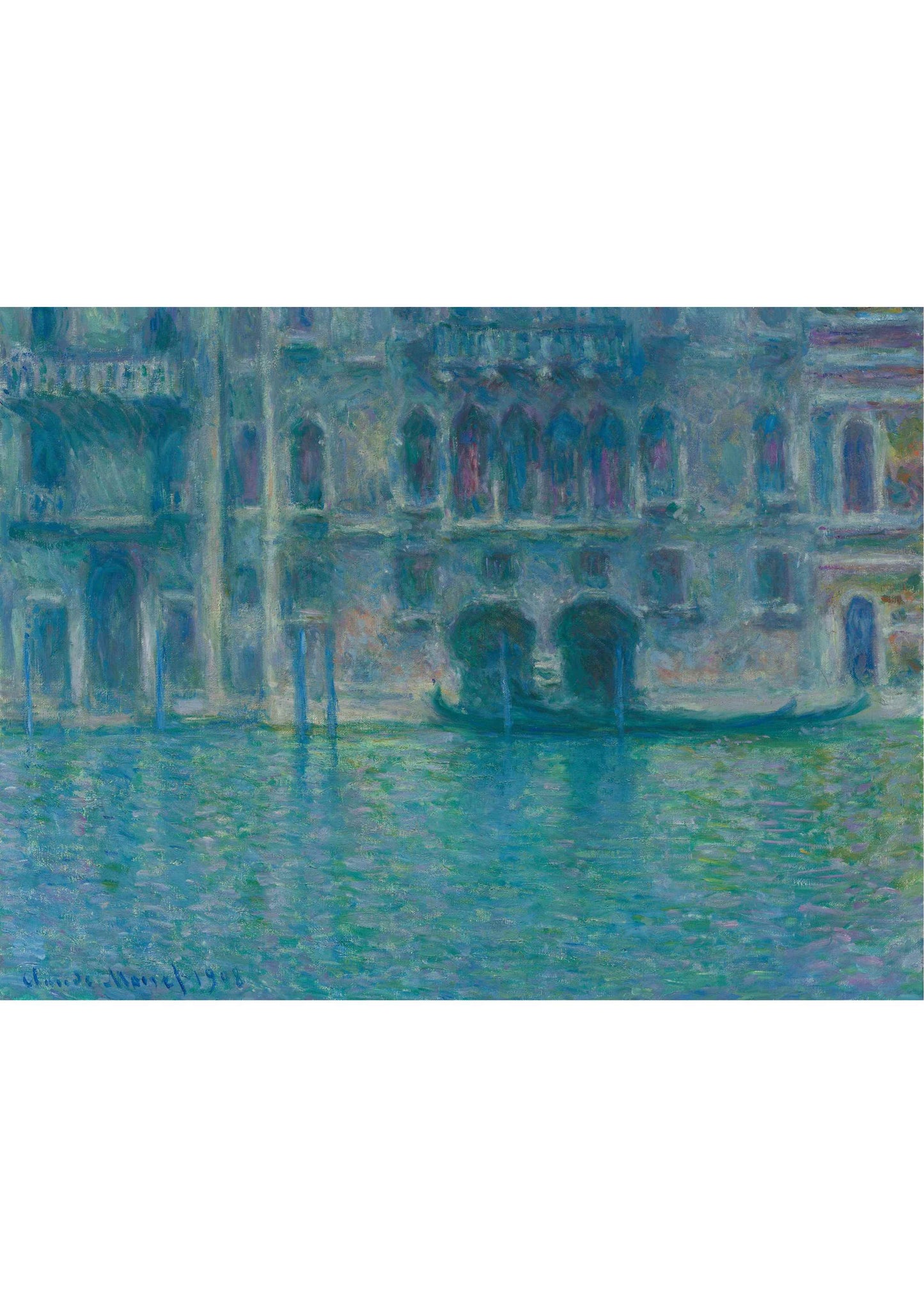 Palazzo da Mula, Venice - Claude Monet 1908
