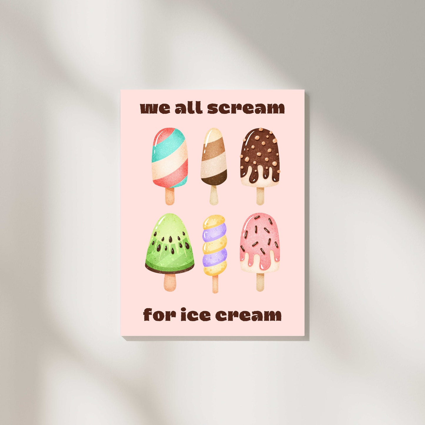 We All Scream For Ice Cream - Pink