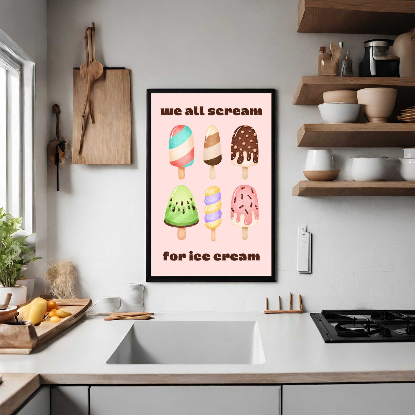 We All Scream For Ice Cream - Pink
