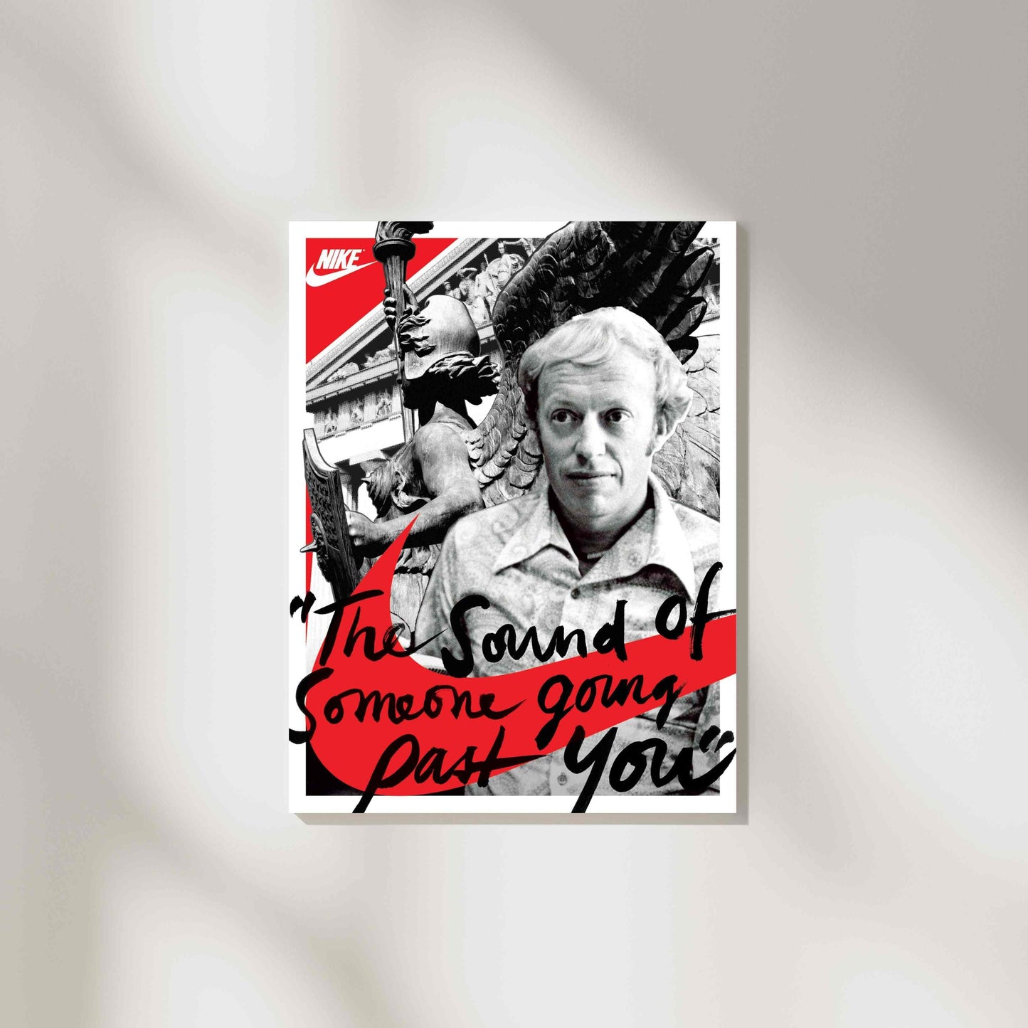 Nike Exhibition Art - Phil Knight - The Sound Of Someone Going Past You