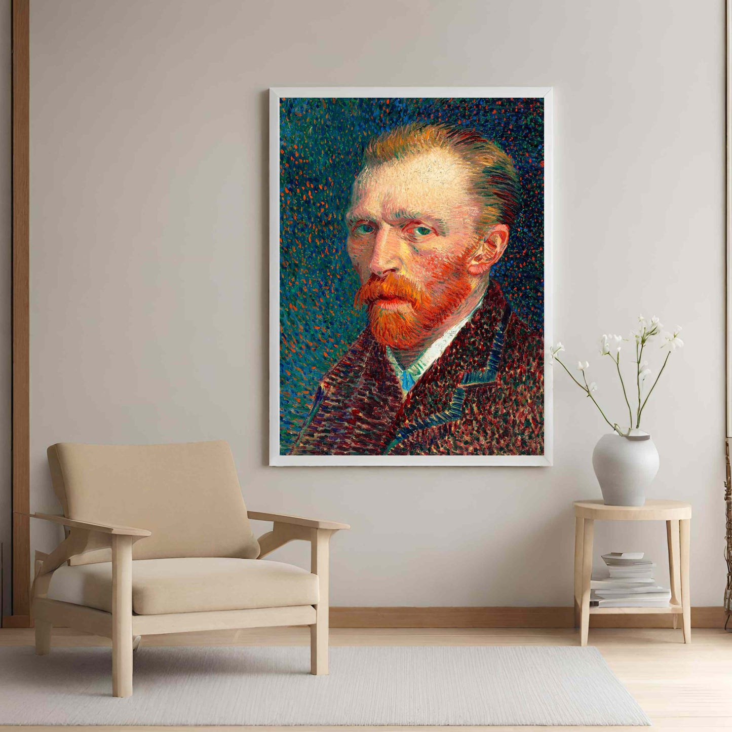 Van Gogh Self Portrait - Vincent van Gogh 1887