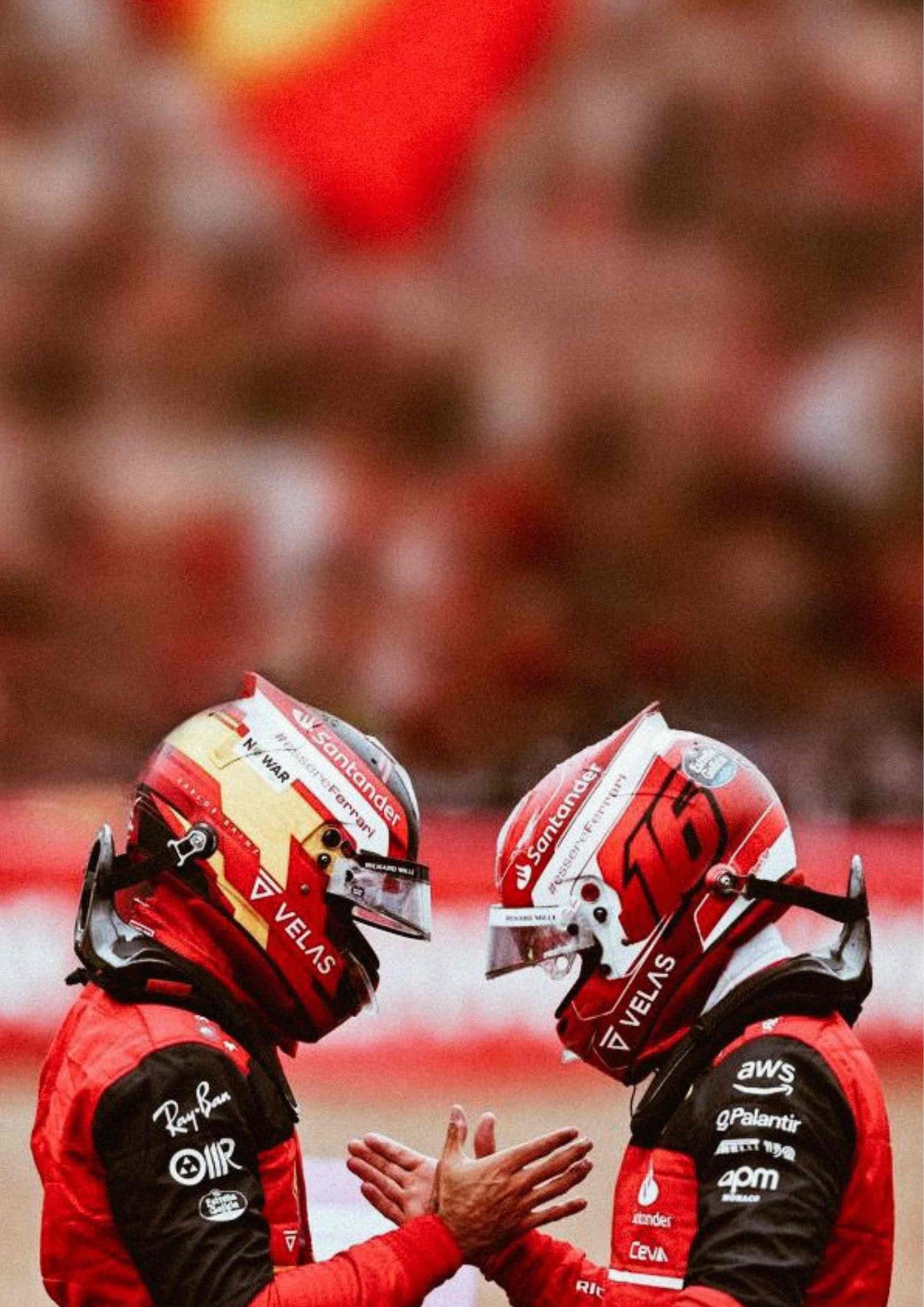 Red Duo: Leclerc & Sainz Dominating the Track