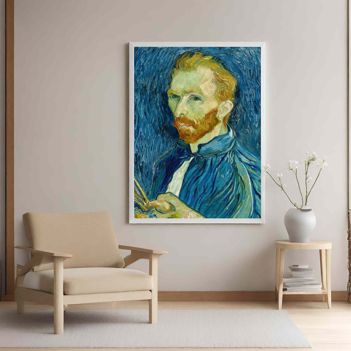 Self-Portrait - Vincent van Gogh 1889