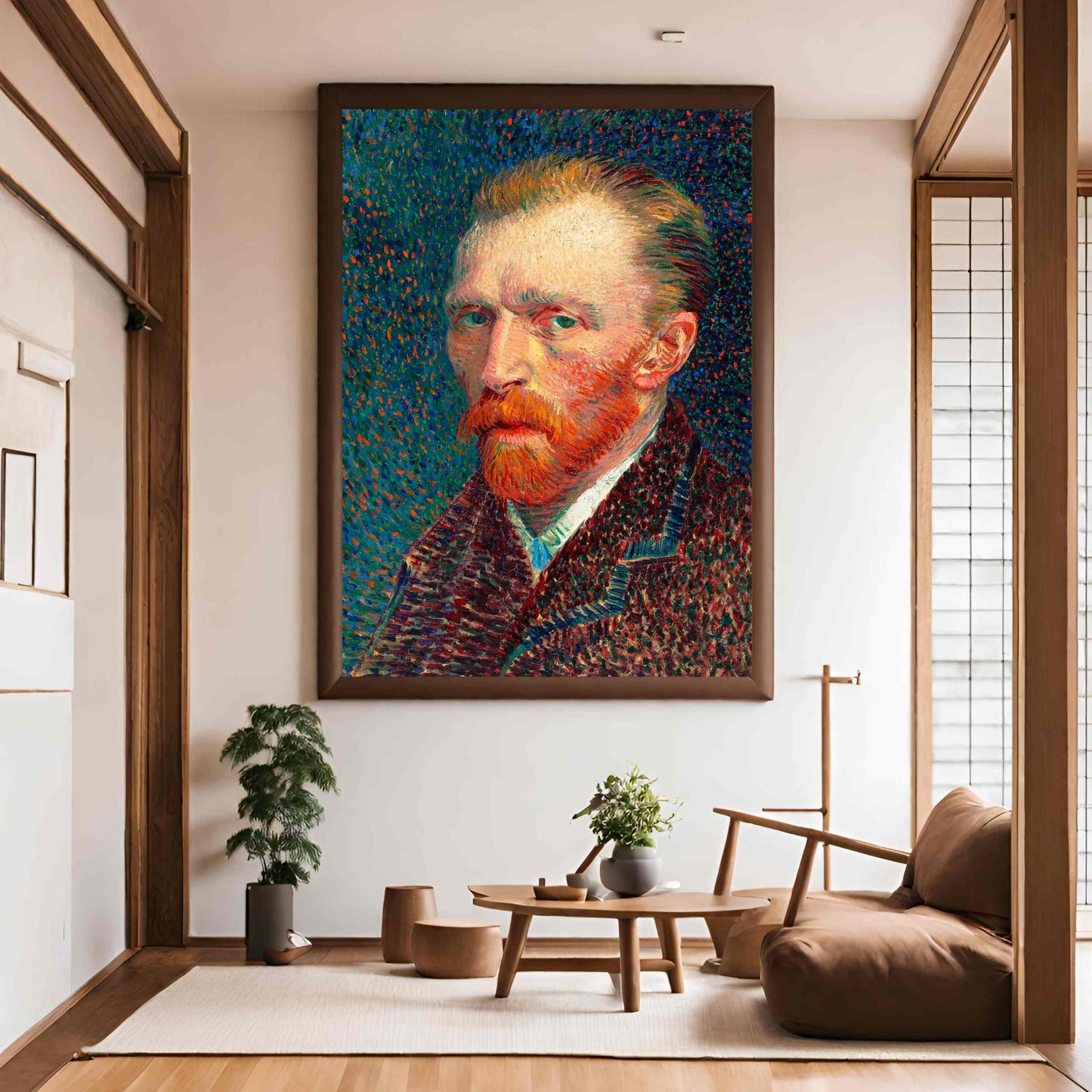 Van Gogh Self Portrait - Vincent van Gogh 1887