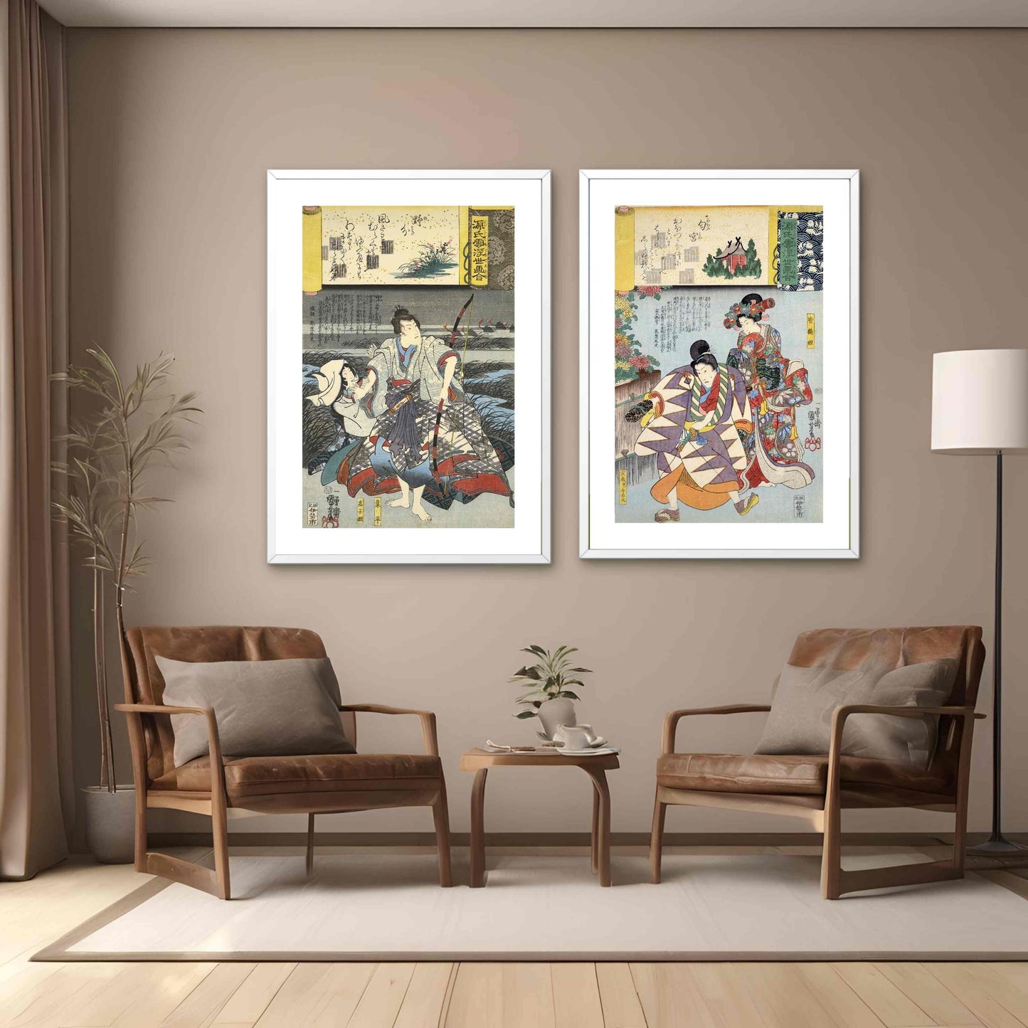 Japanese Art - Set of 2