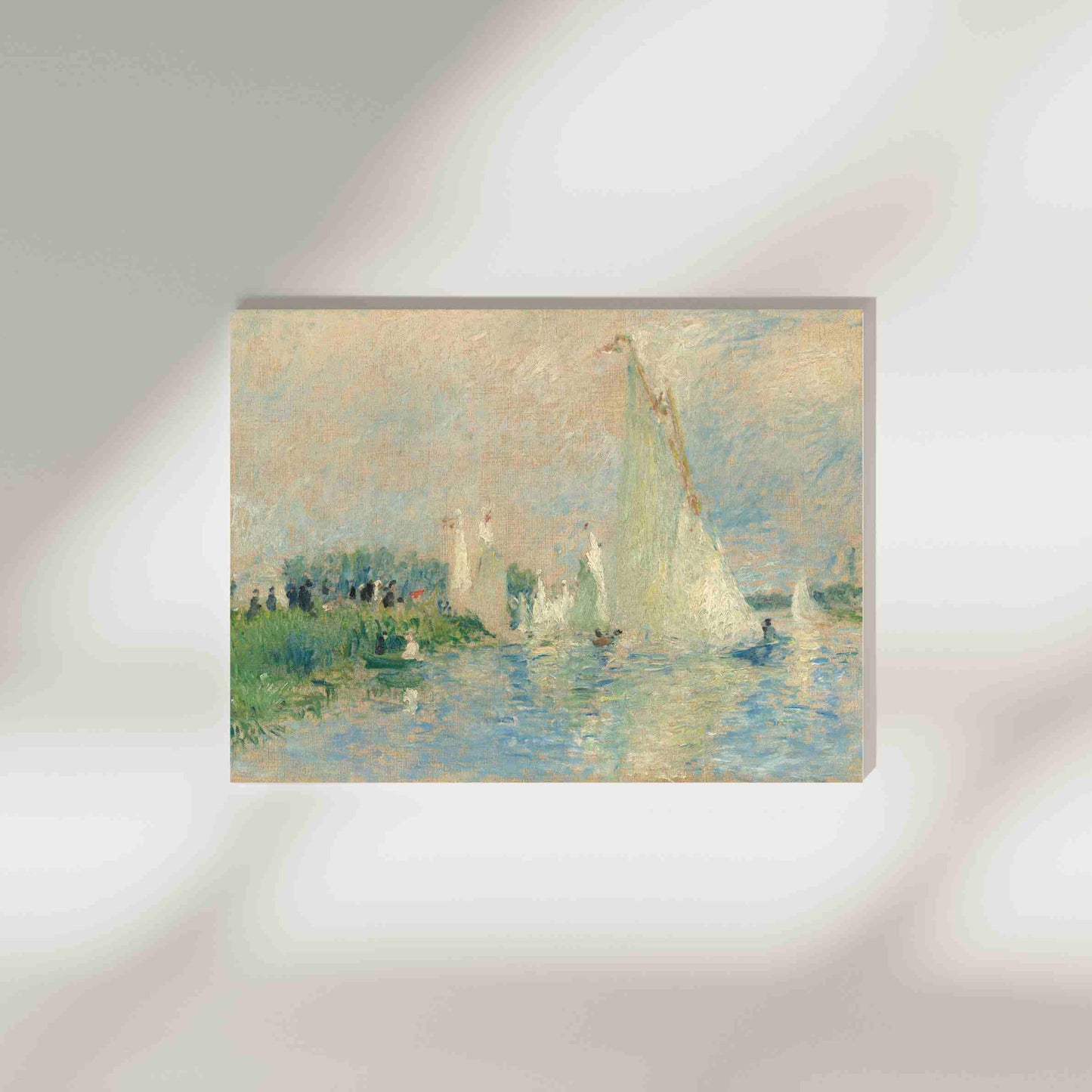 Regatta at Argenteuil - Auguste Renoir 1874