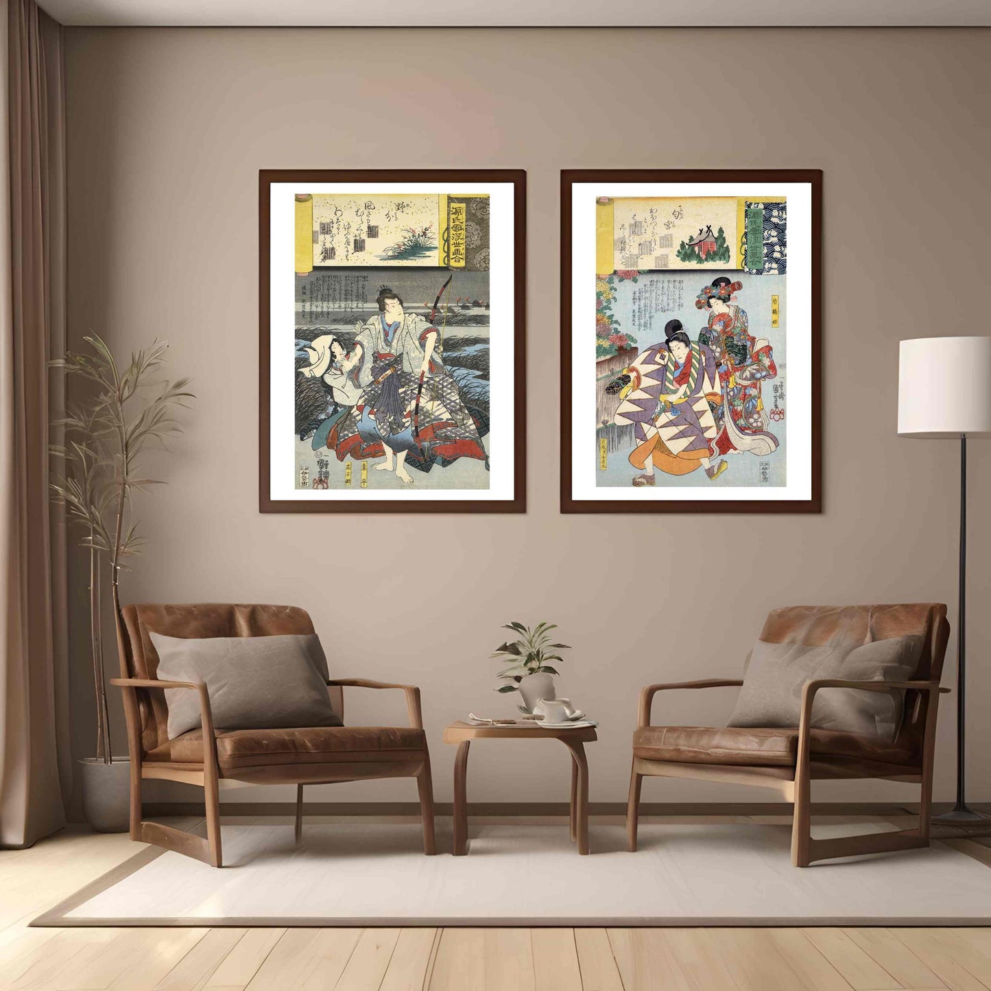 Japanese Art - Set of 2