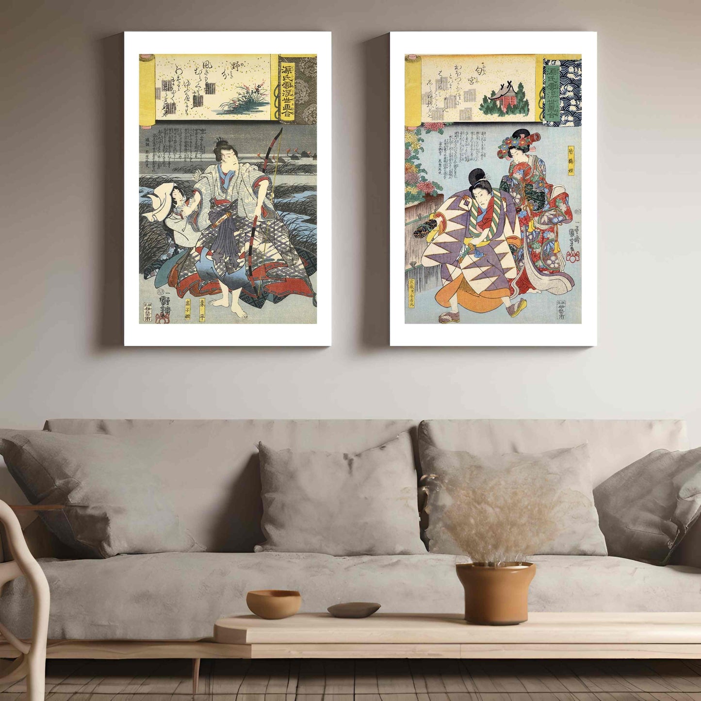 Japanese Art - Set of 2
