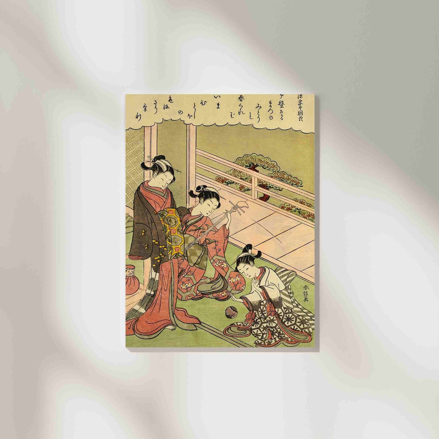 Minamoto no Muneyuki Ason - Suzuki Harunobu