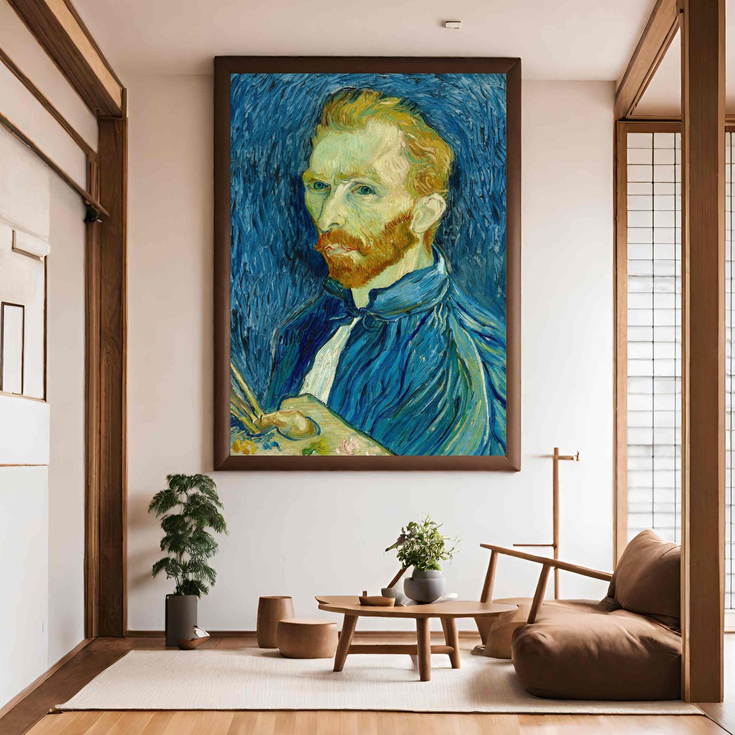 Self-Portrait - Vincent van Gogh 1889