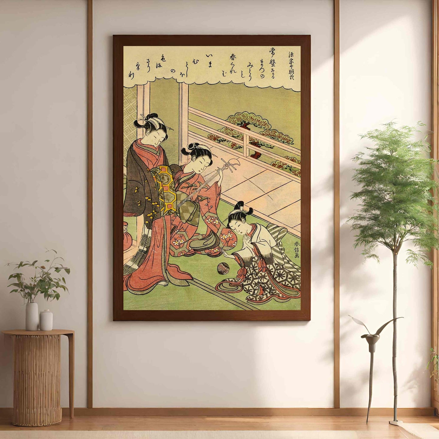 Minamoto no Muneyuki Ason - Suzuki Harunobu