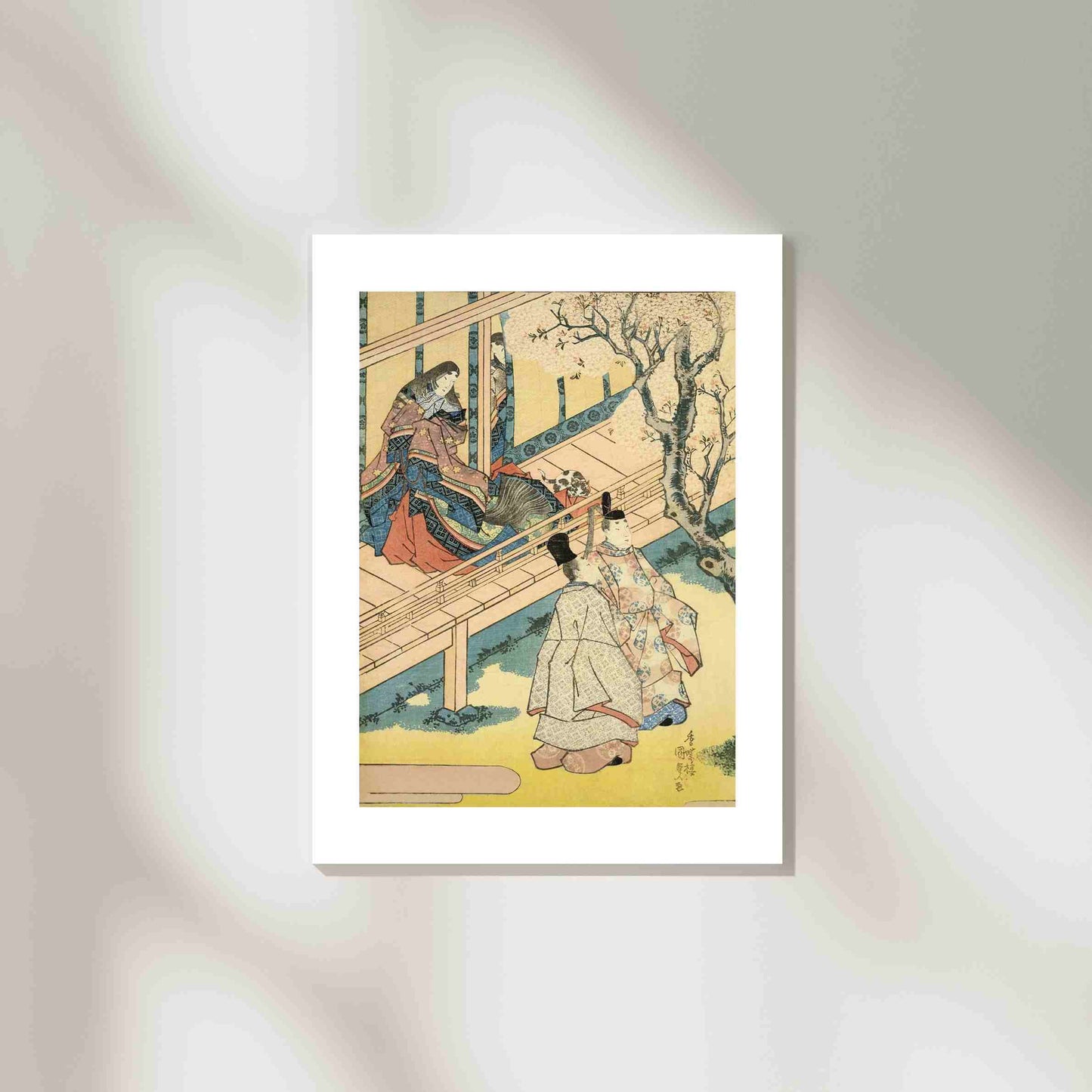 Kemari (Soccer Game) - Utagawa Kunisada