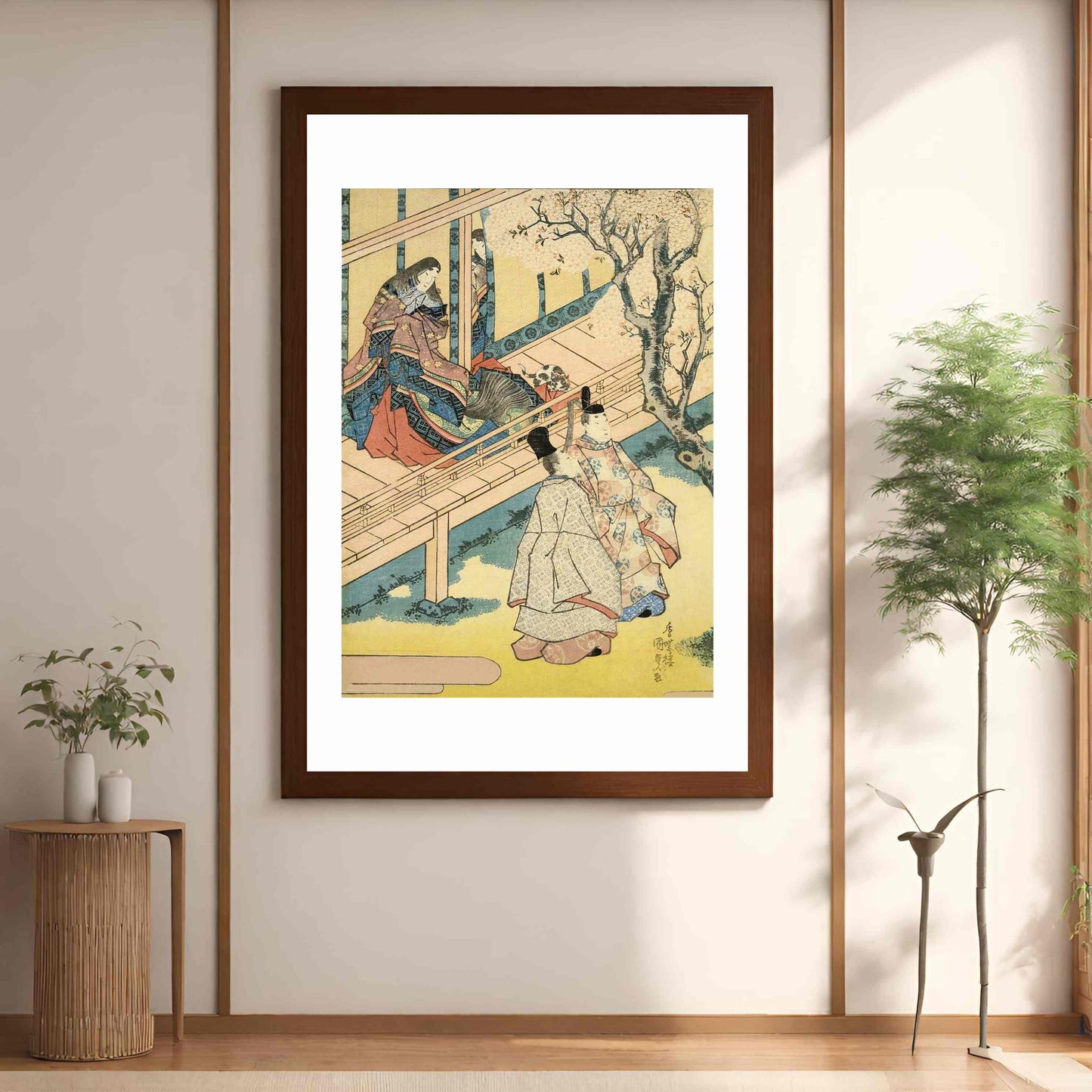 Kemari (Soccer Game) - Utagawa Kunisada