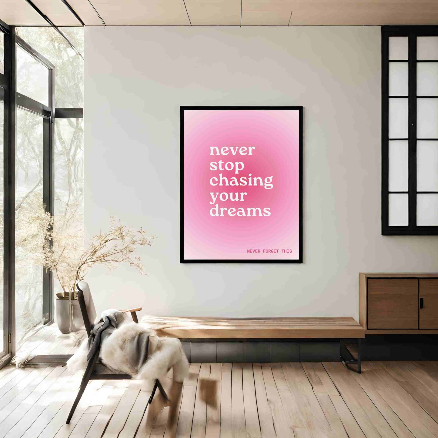 Never Stop Chasing Your Dreams
