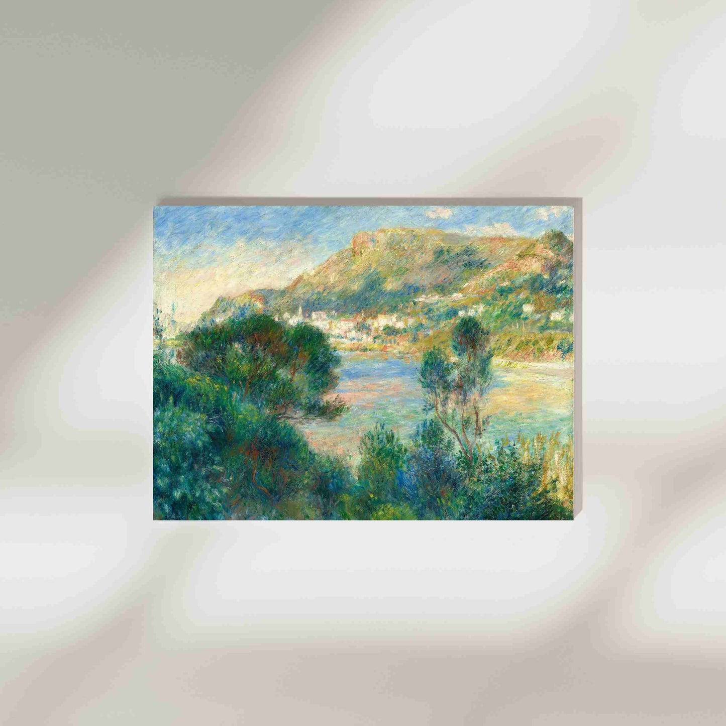 View of Monte Carlo from Cap Martin - Auguste Renoir 1884